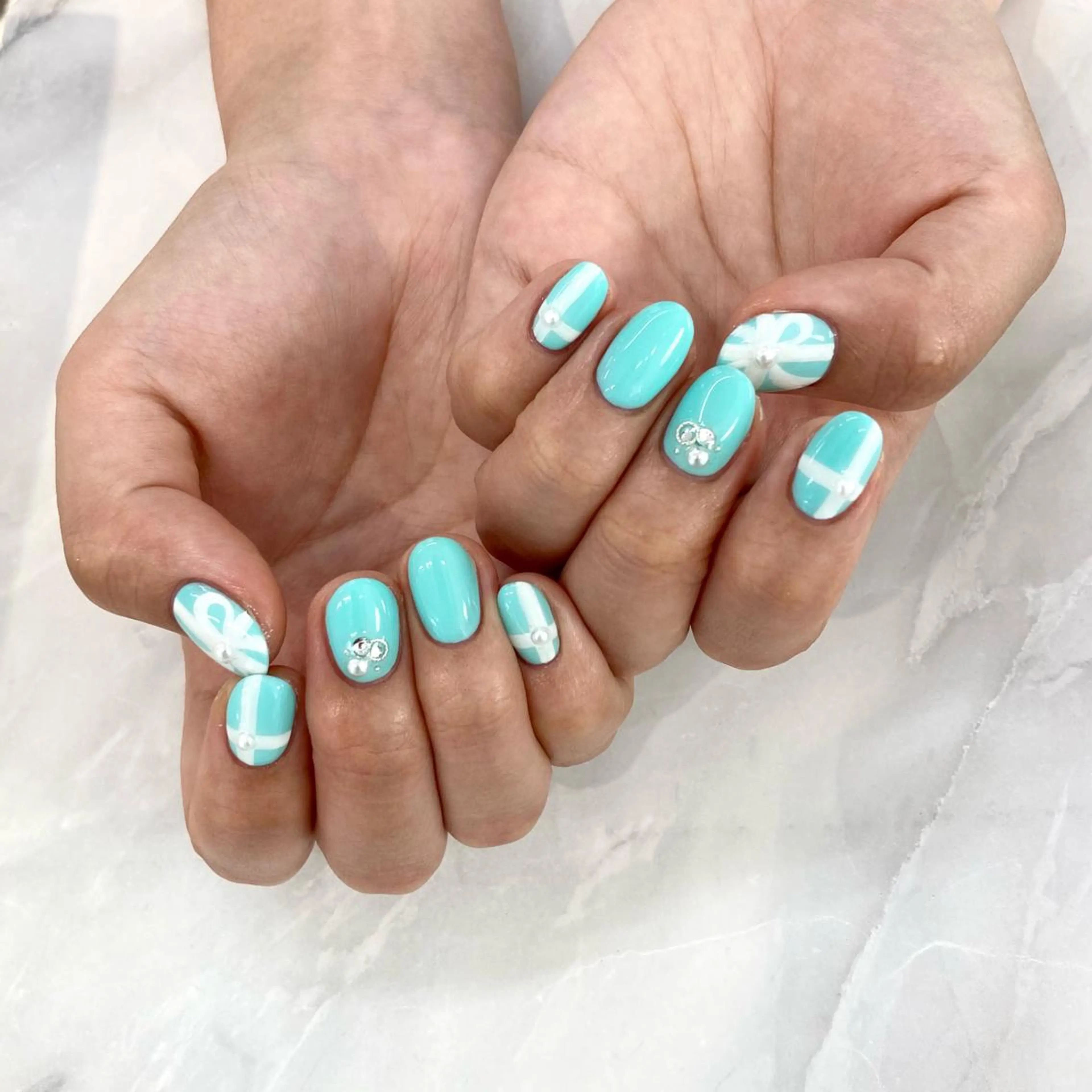 ネイル 持ち込み KODA308 Saoriのネイルデザイン