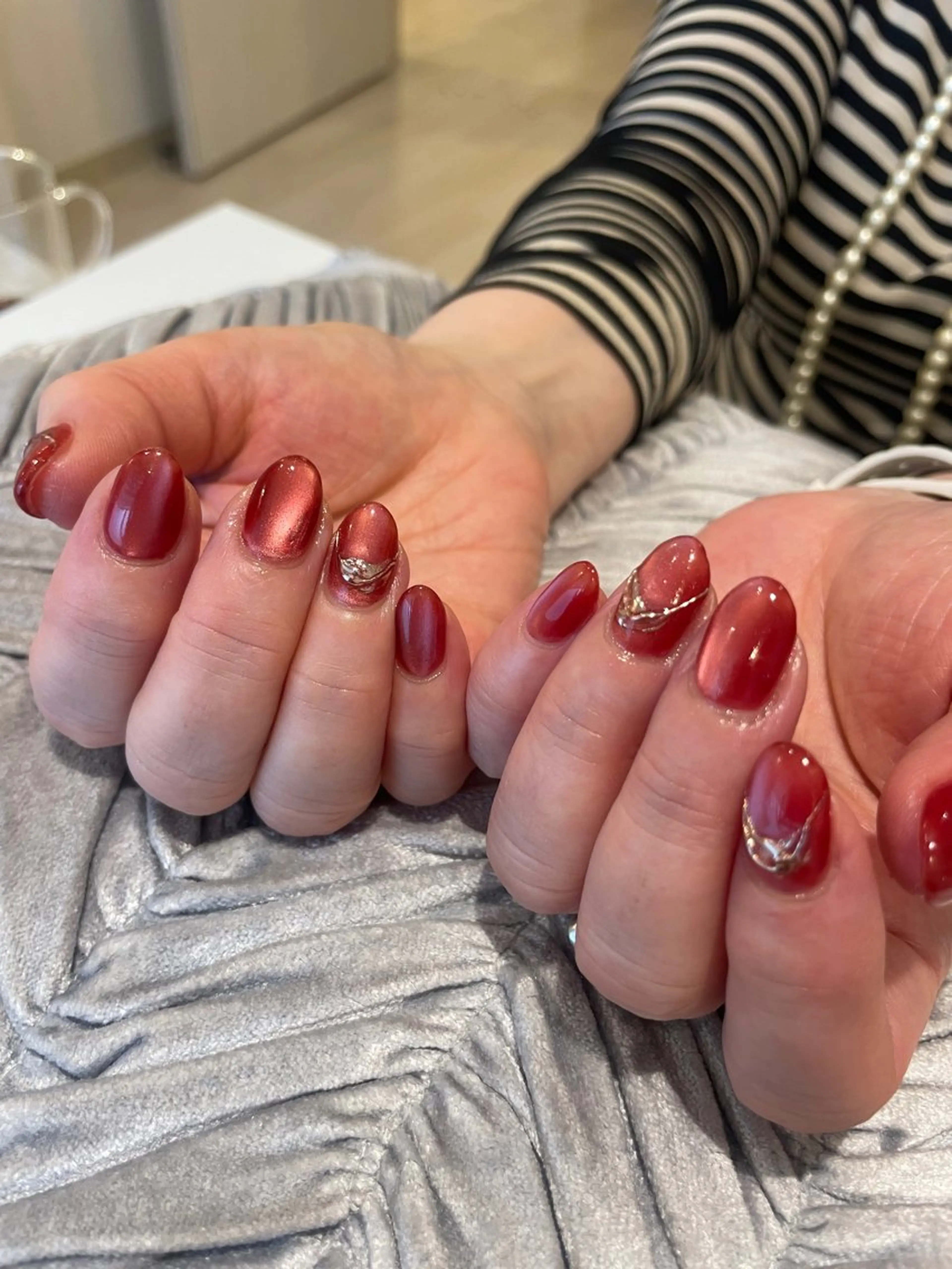 ネイル マグネットネイル Merrily's所属・Merrily's Hagi Minaのネイルデザイン