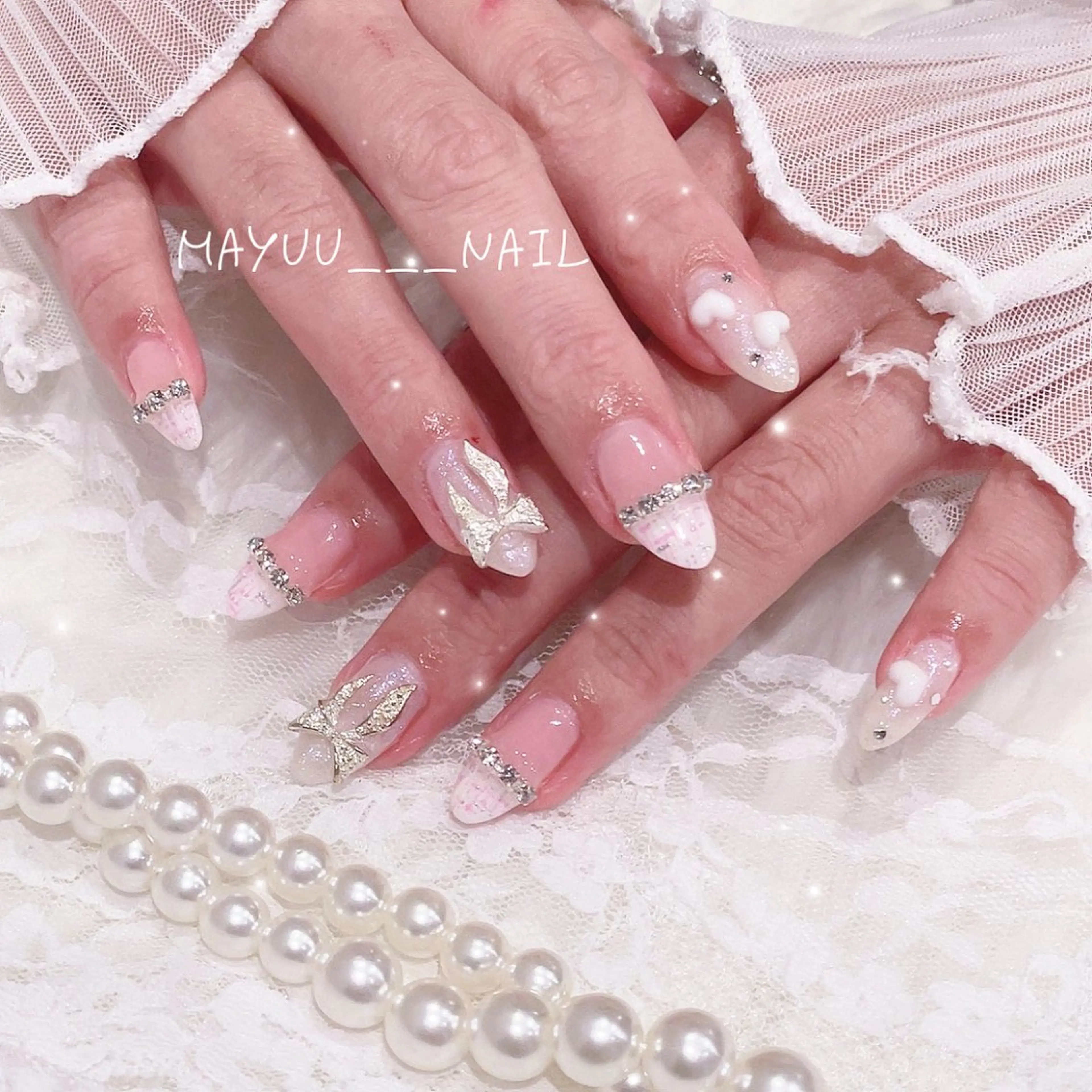 ネイル 🎀 Mayu 🎀痛ネイルのネイルデザイン