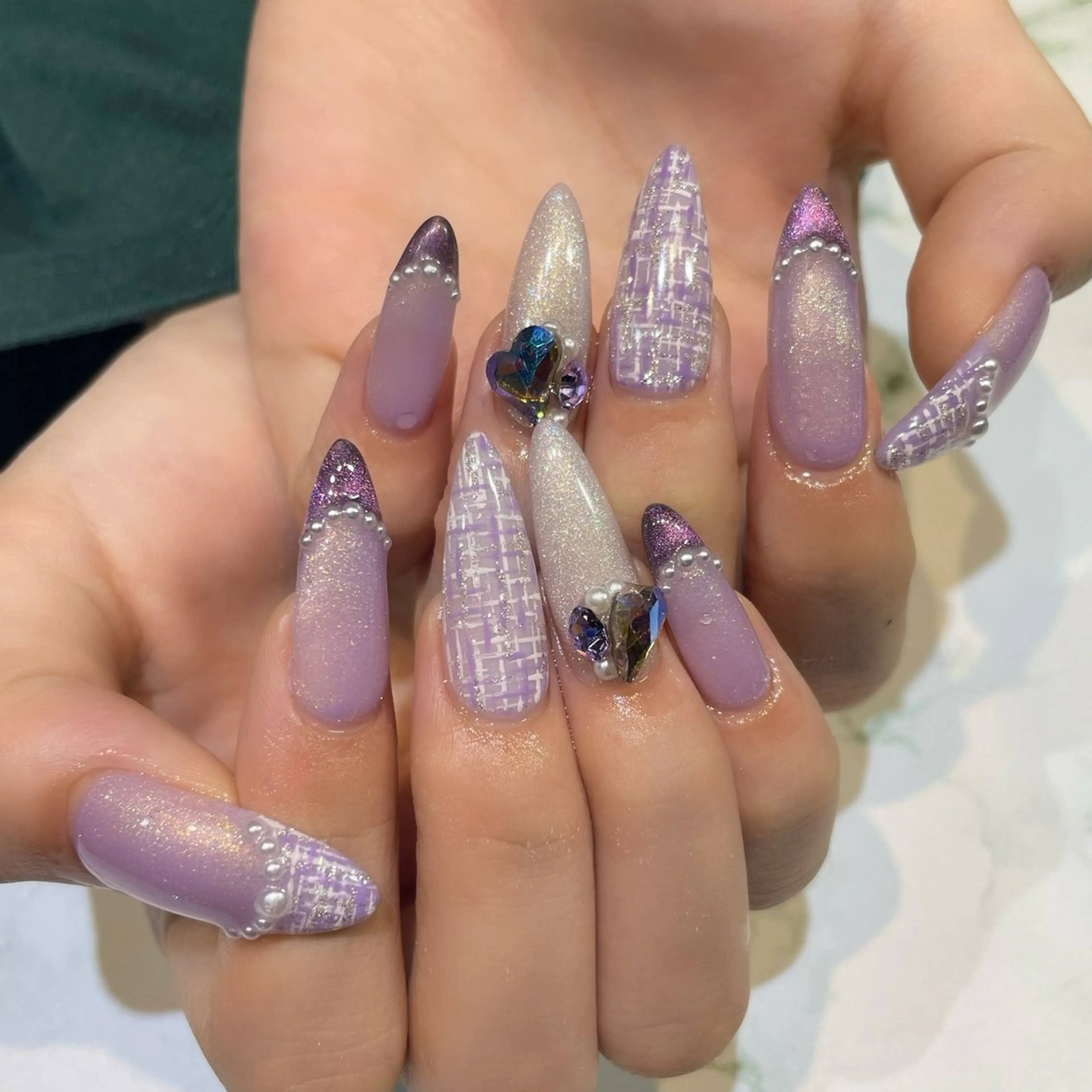 ネイル ハンドネイル 糀屋 彩奈のネイルデザイン