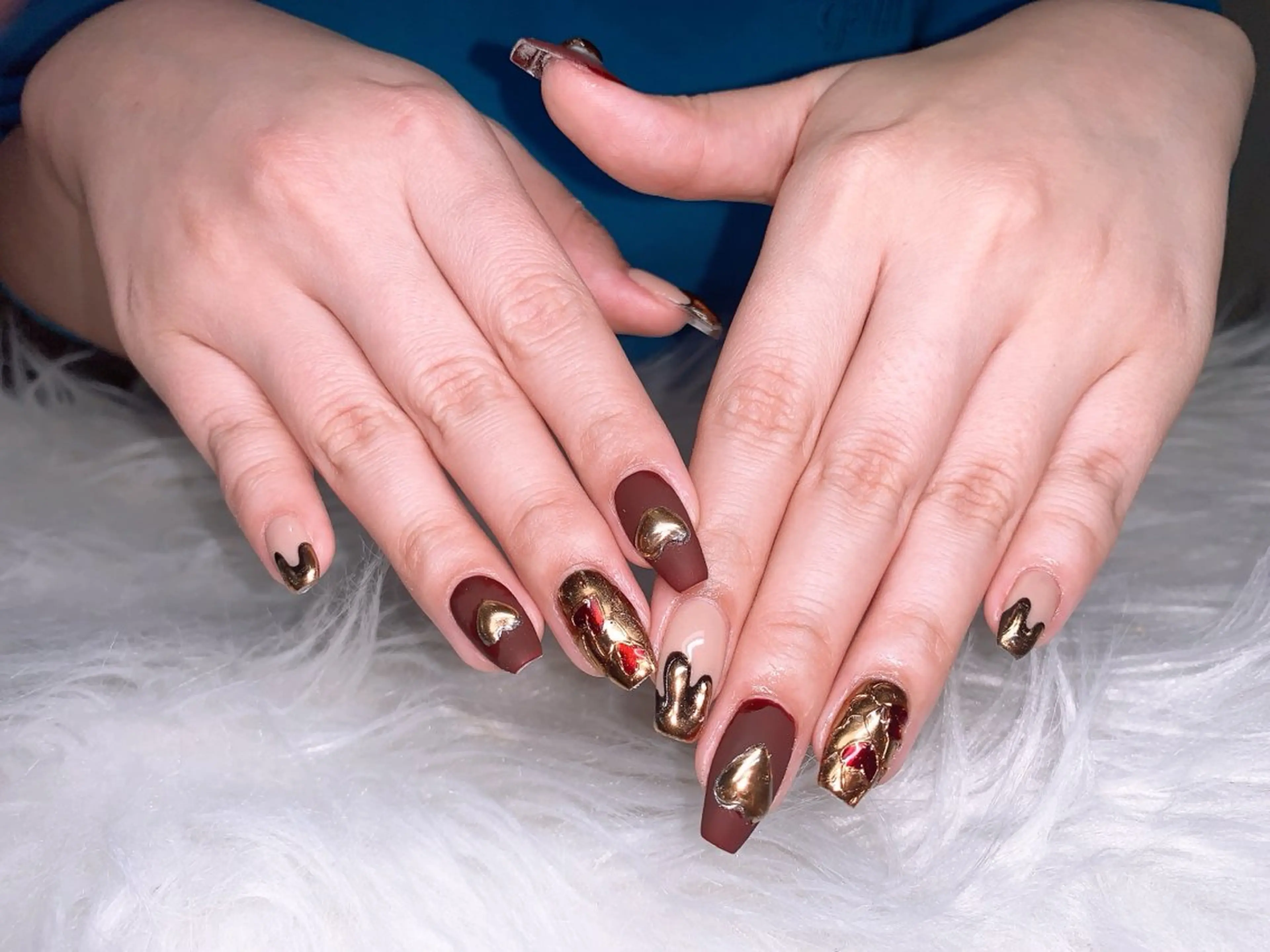 ネイル ゆず秋葉原 Vickyのネイルデザイン