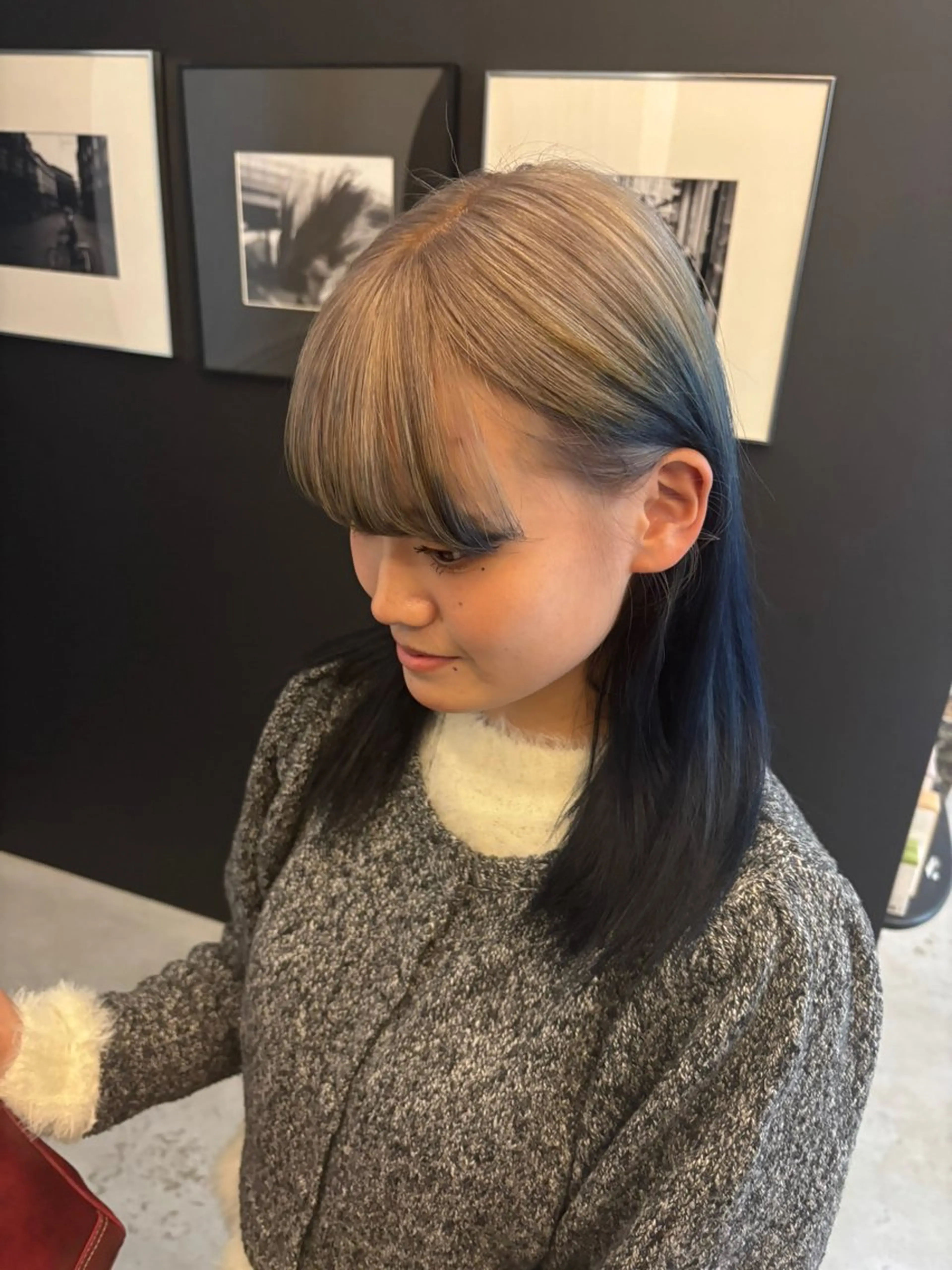 ロング ヘアカラー MaisonHALU さくらのヘアスタイル