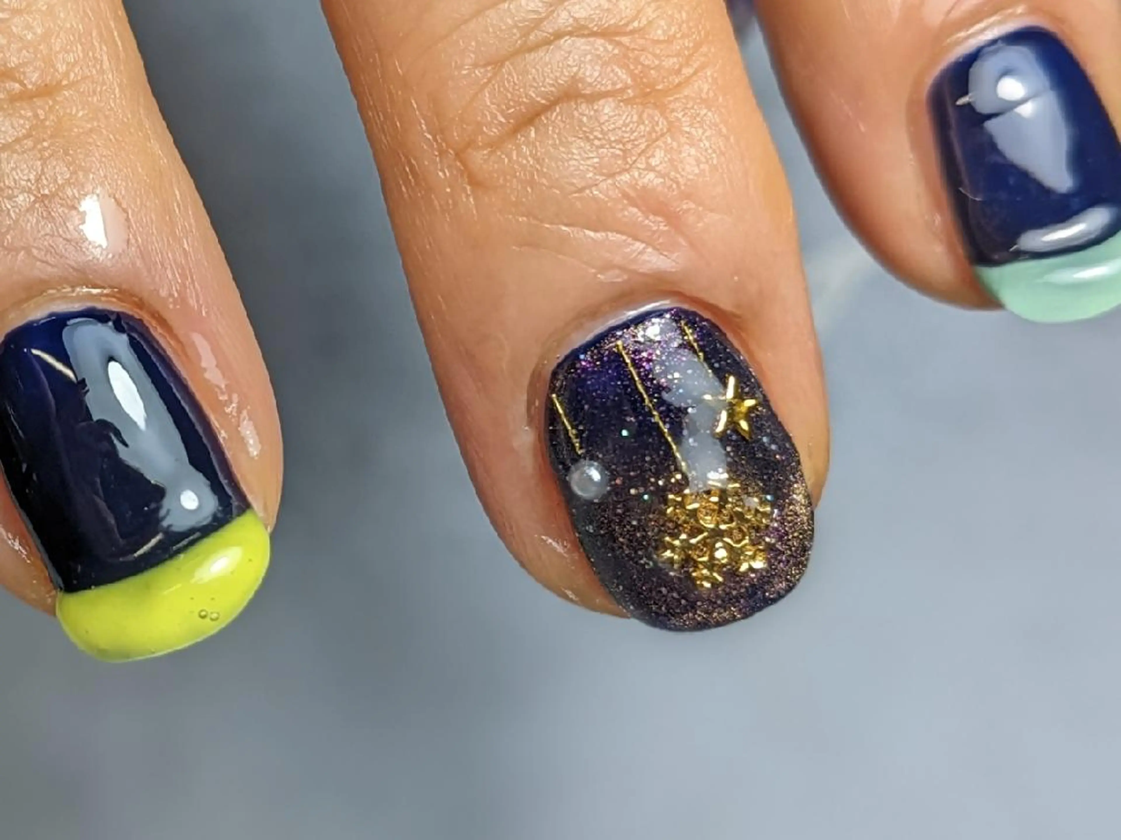 ネイル 冬ネイル クリスマス Nail SIRANGANAのネイルデザイン