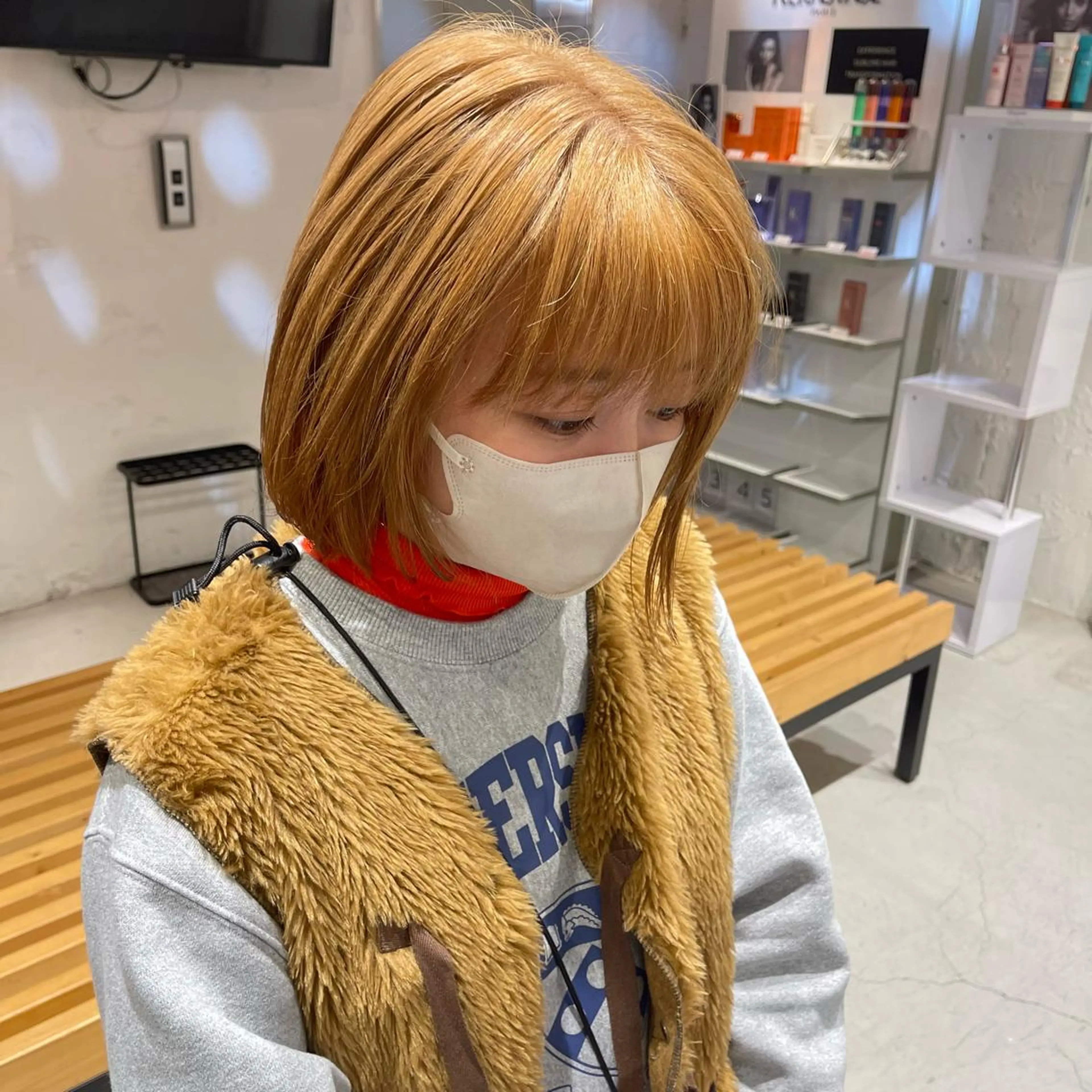 ショート カラー nameless miichiのヘアスタイル