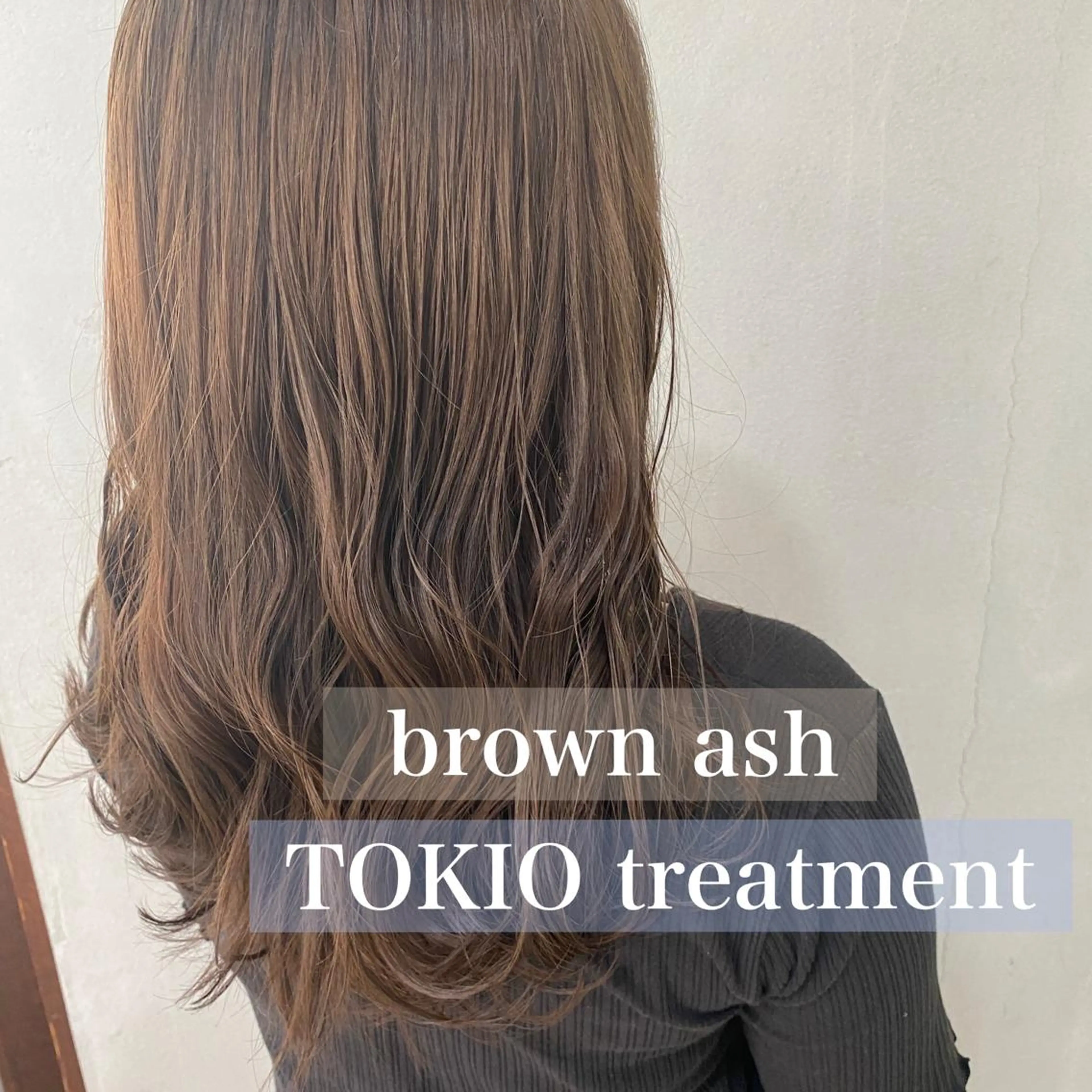 ロング カラー 舟橋 りんかのヘアスタイル