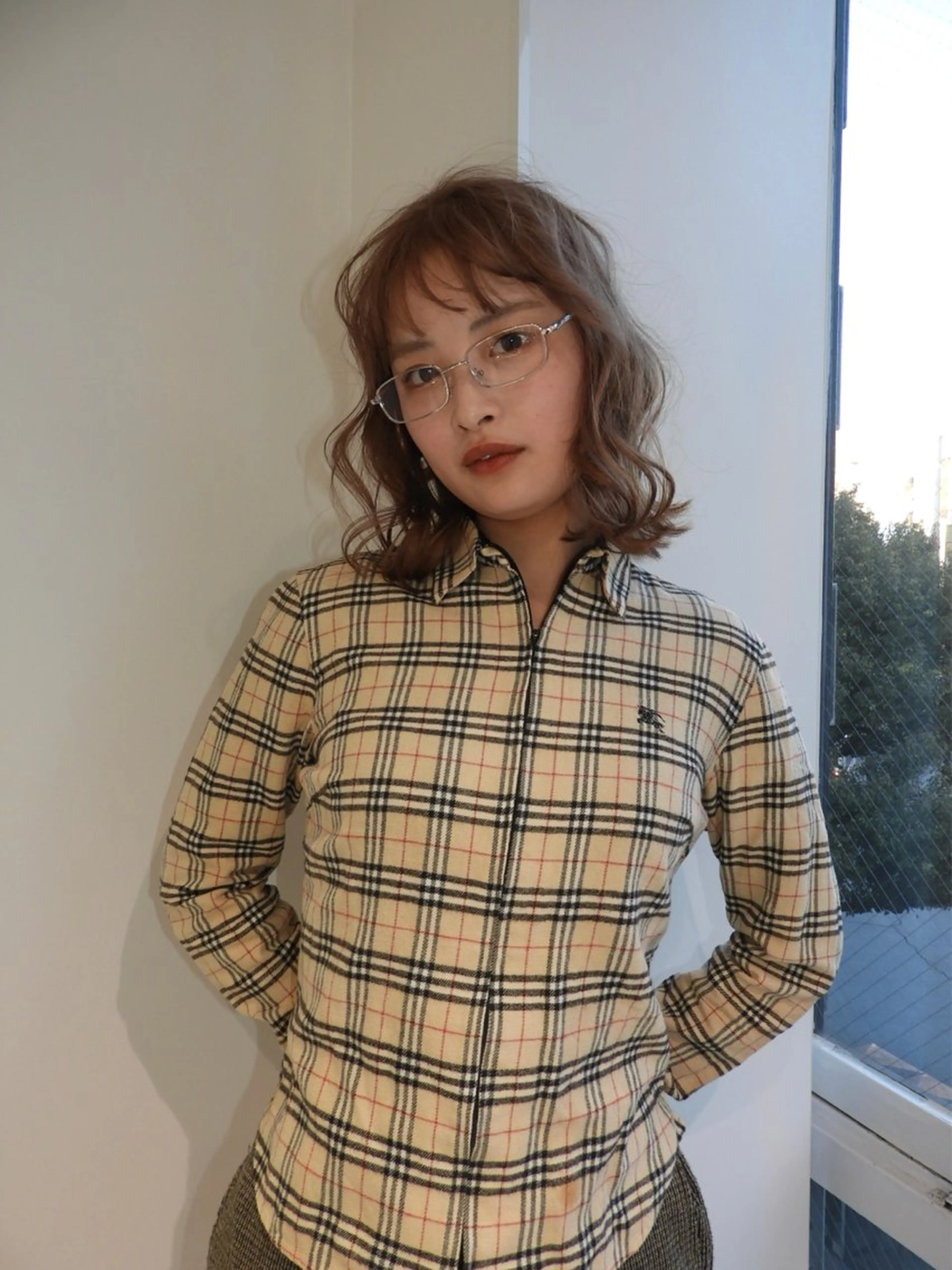 ミディアム パーマ AR.MARA  hair studio所属・浅草蔵前美容師 ◾️フウカのヘアスタイル