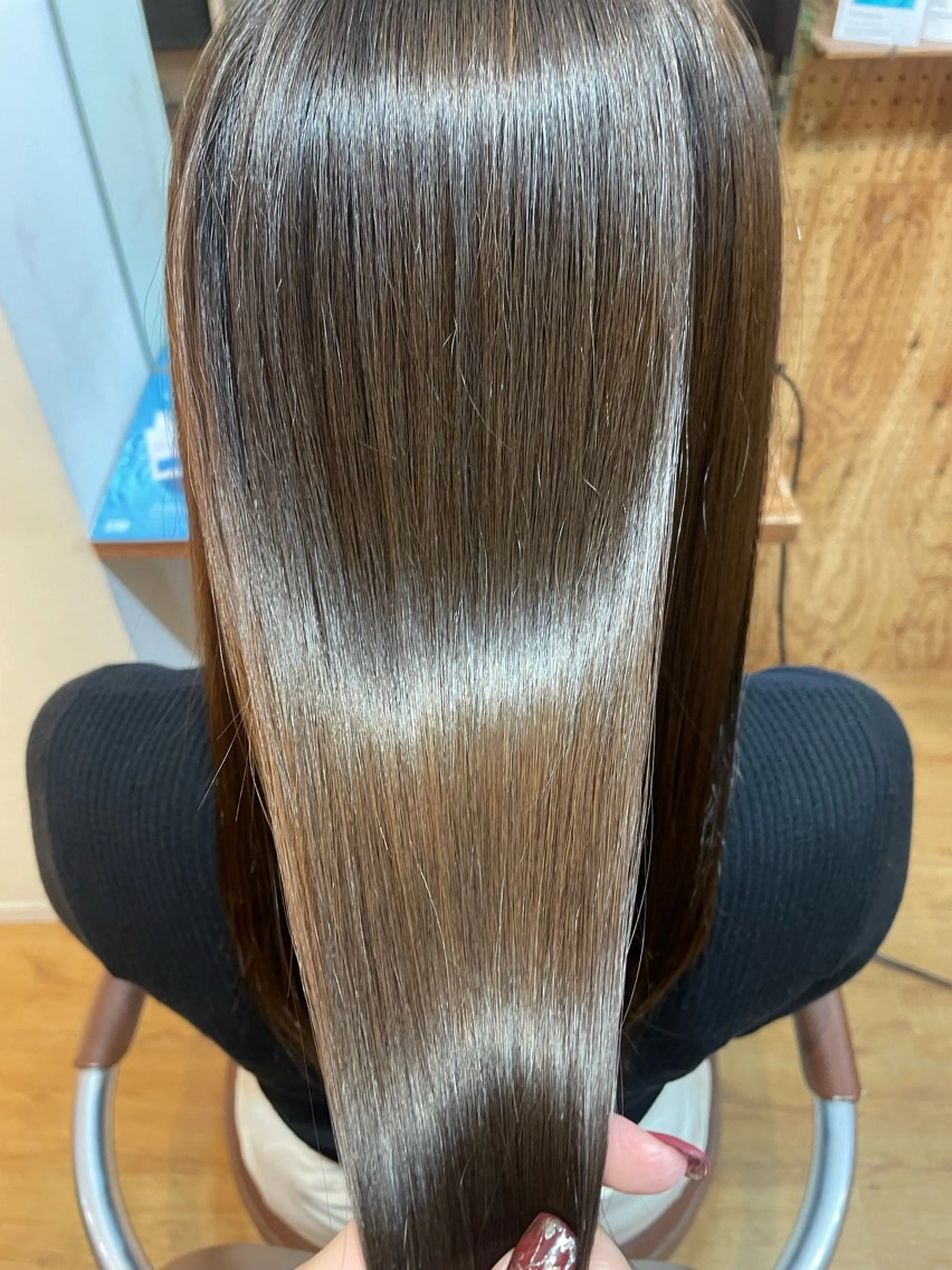 ロング カラー すなが/パーマカット モデル募集中のヘアスタイル