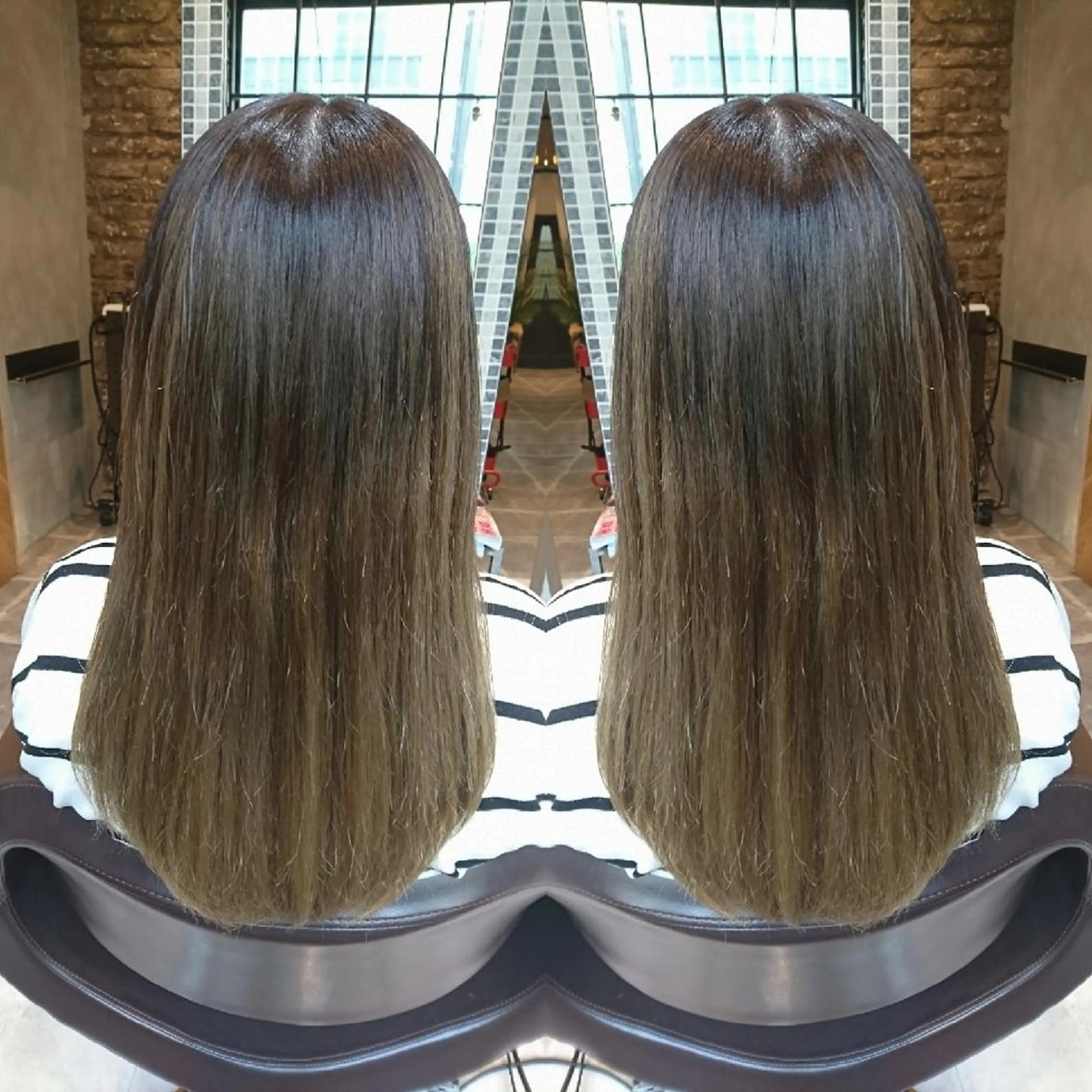 ロング カラー ハイライトカラー イルミナカラー ハイライト カット ヘアカラー トリートメント youres センター南所属・センター南 SEIJIのヘアスタイル