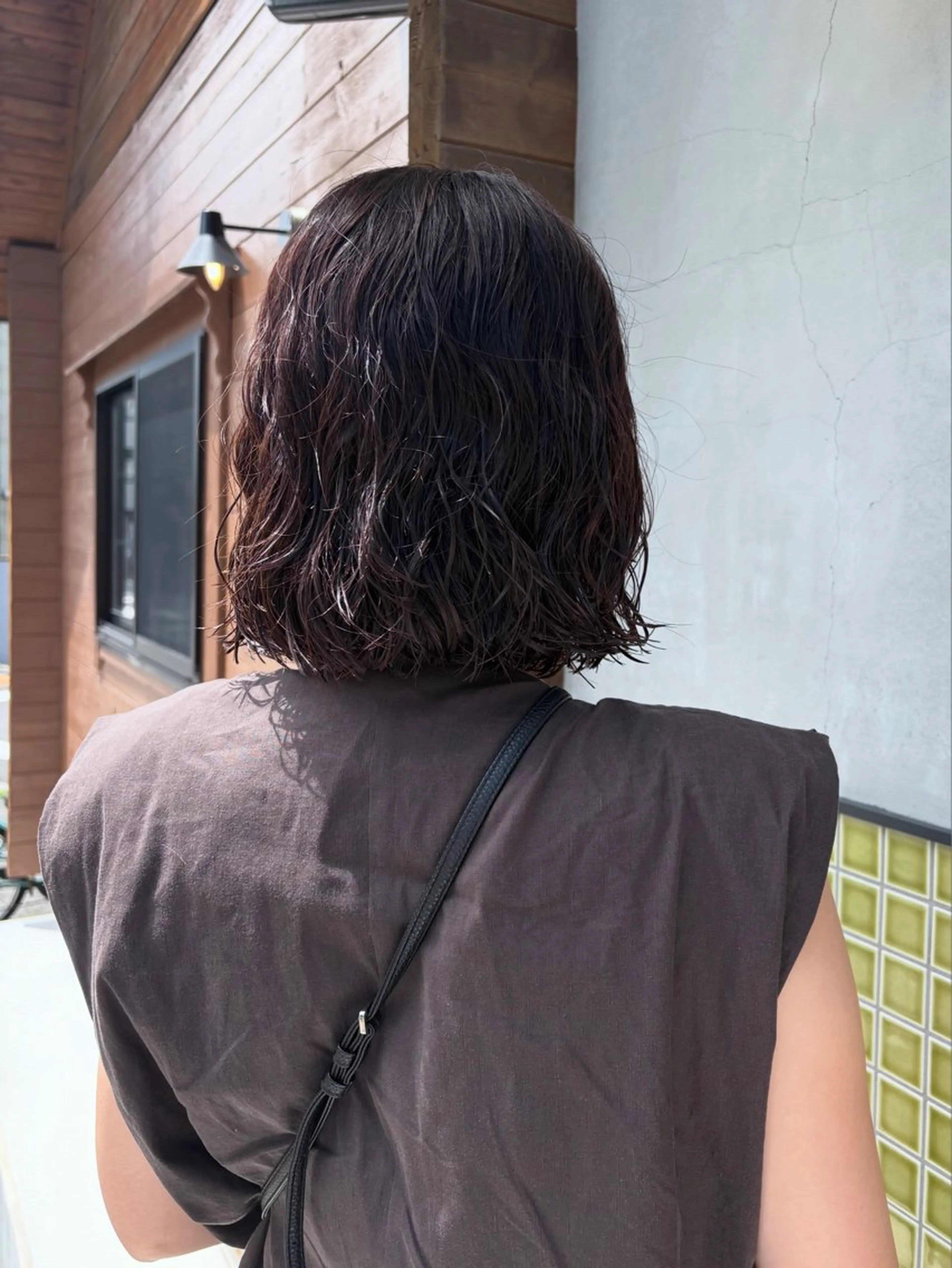 ミディアム パーマ ミディアムパーマ プードルパーマ カット パーマ 五十嵐 雄毅のヘアスタイル