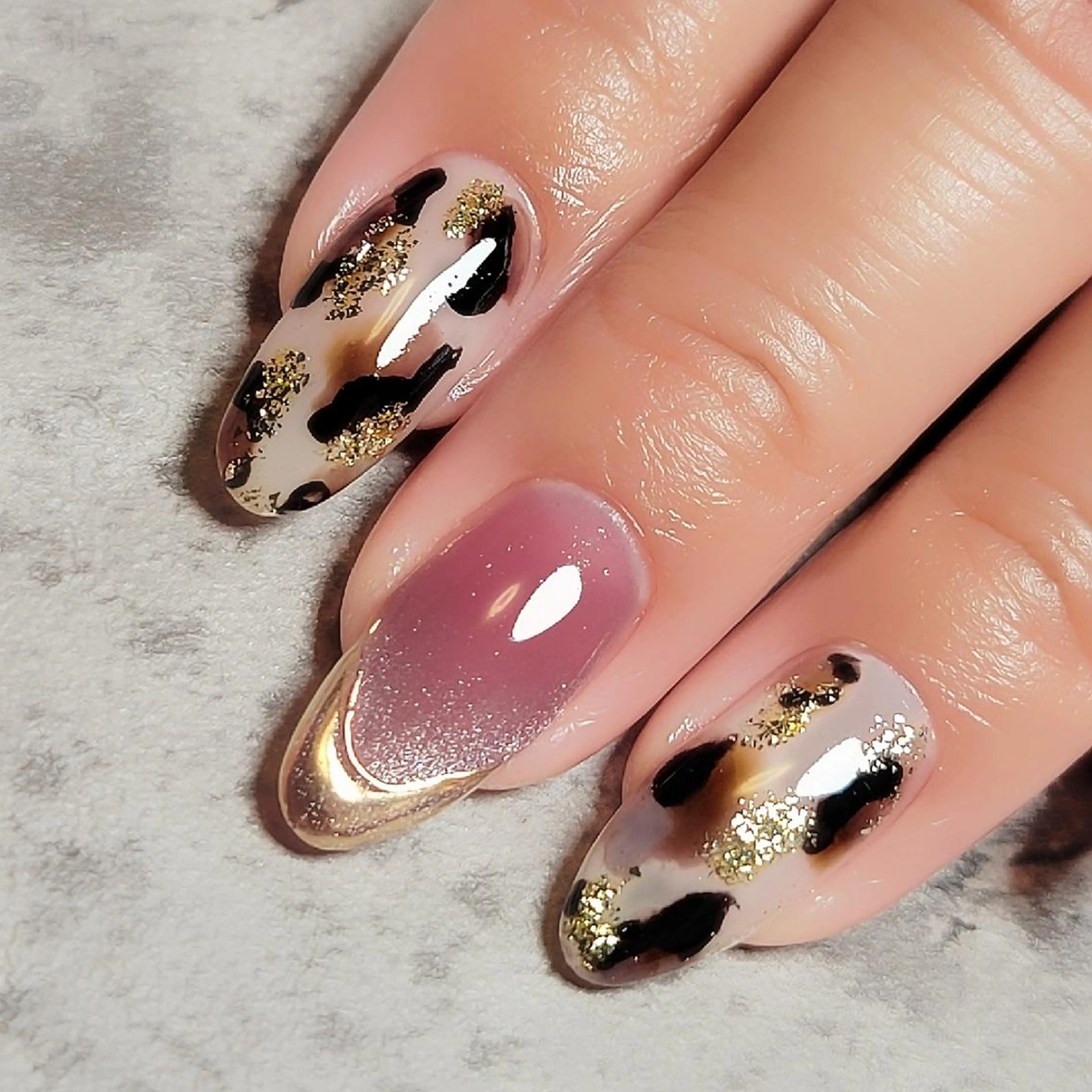ネイル ハンドネイル ハンドケア MU5-nail 金山ネイルサロンのネイルデザイン