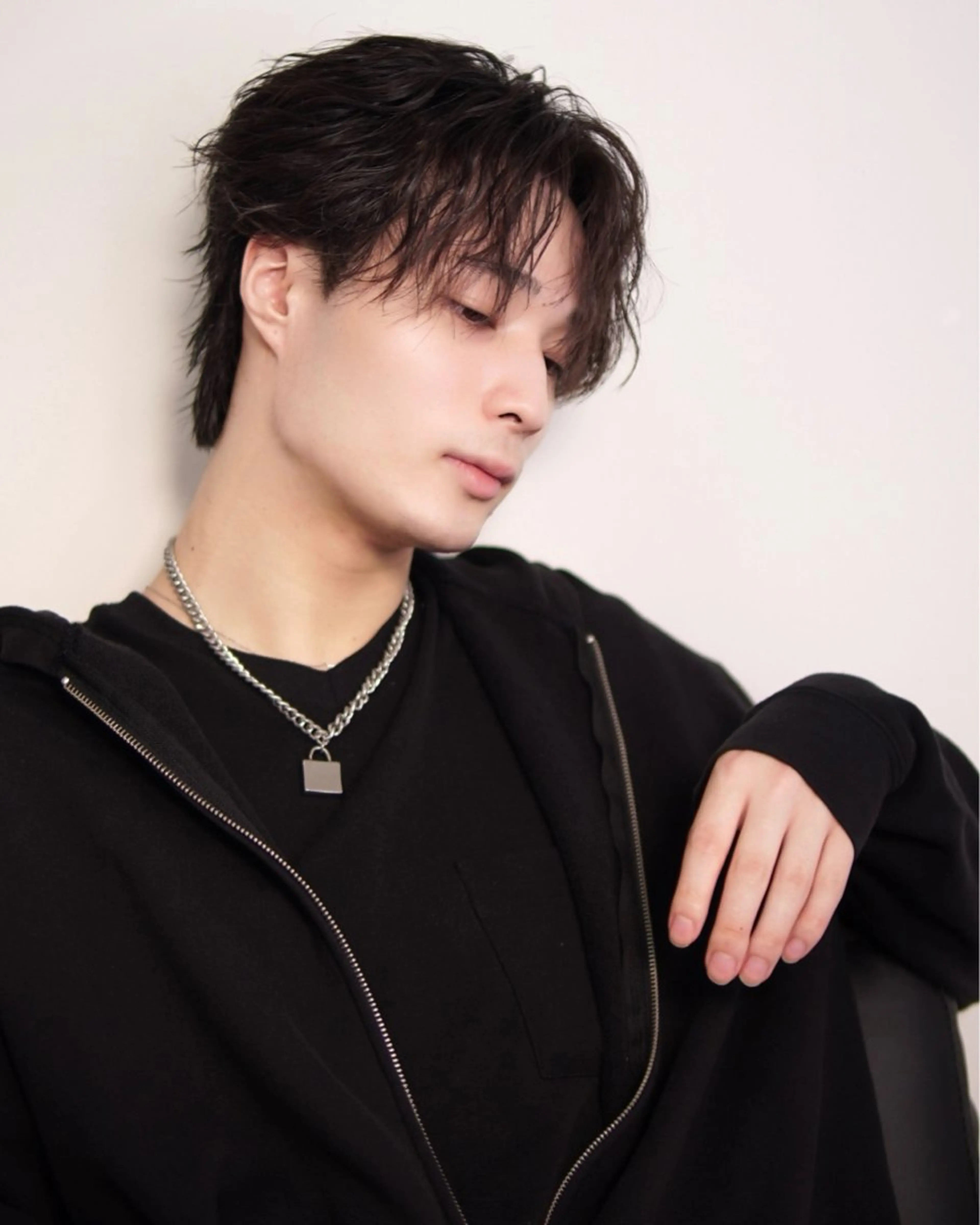 メンズ カット パーマ メンズ/心斎橋 /韓流/藤本理希のヘアスタイル