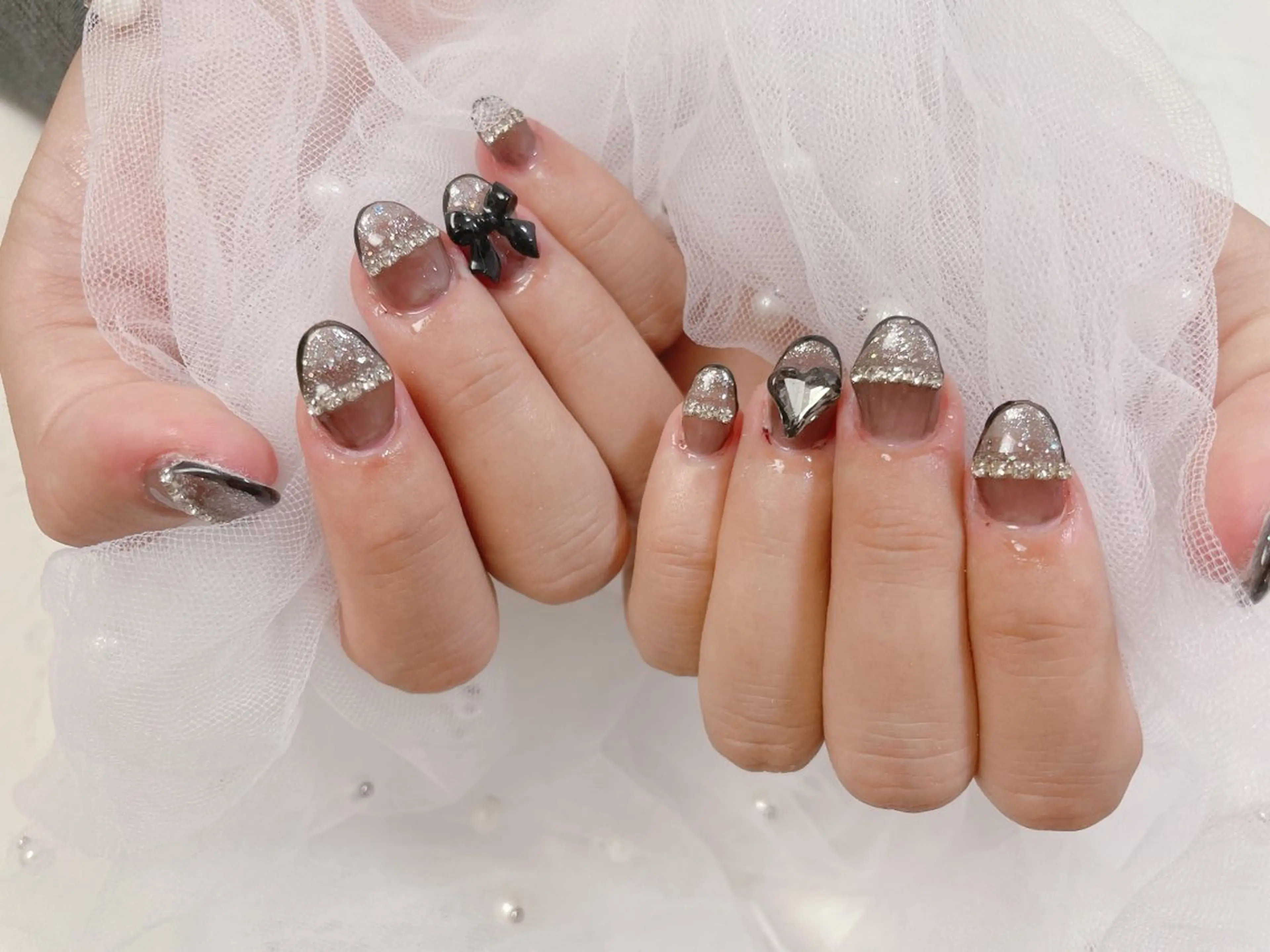 ネイル ハンドネイル ネイルサロンエクラ 🫧Shizukaのネイルデザイン