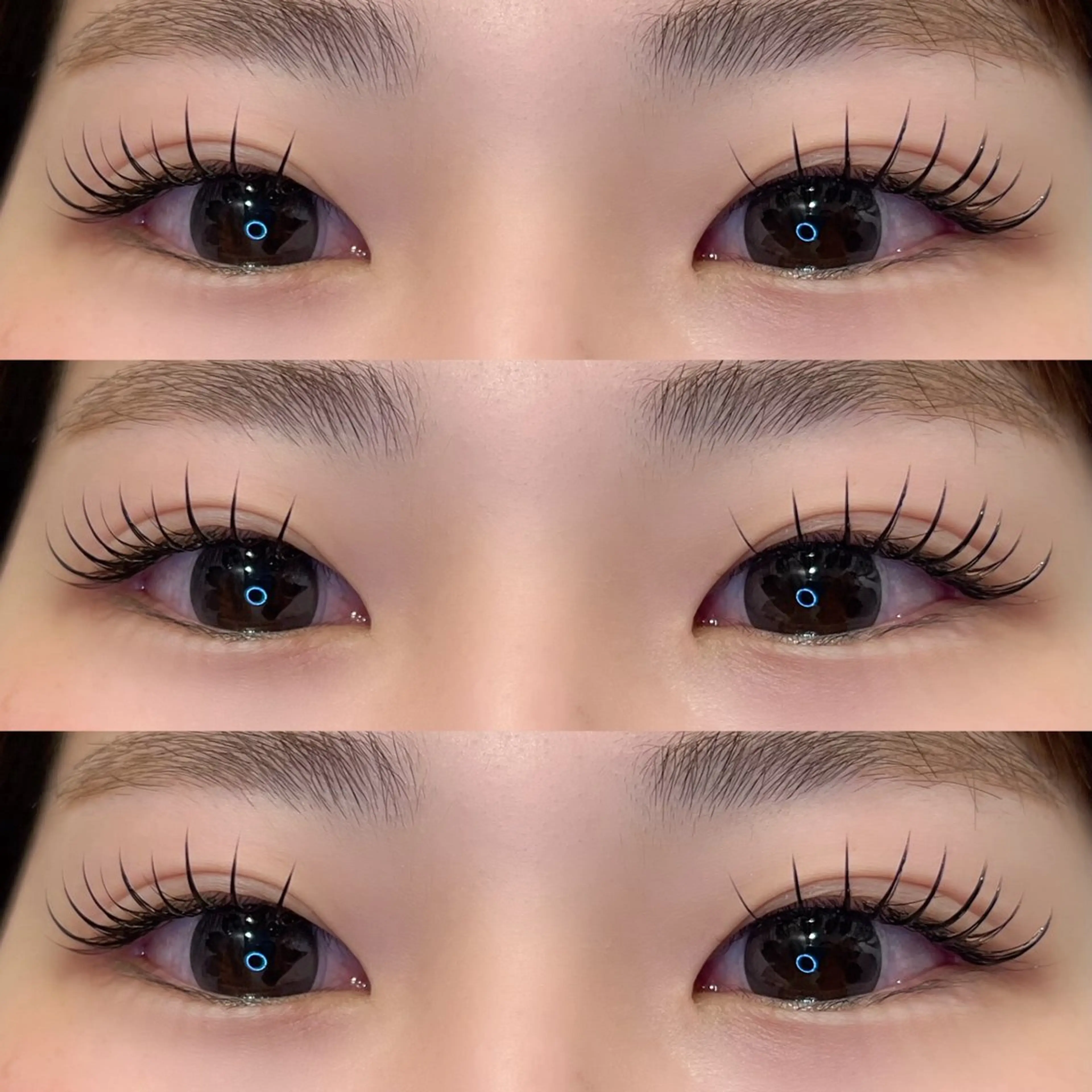 🌟マツエク フラットラッシュ 100本まで付け放題 💛LEDマツエク＋￥1000の写真