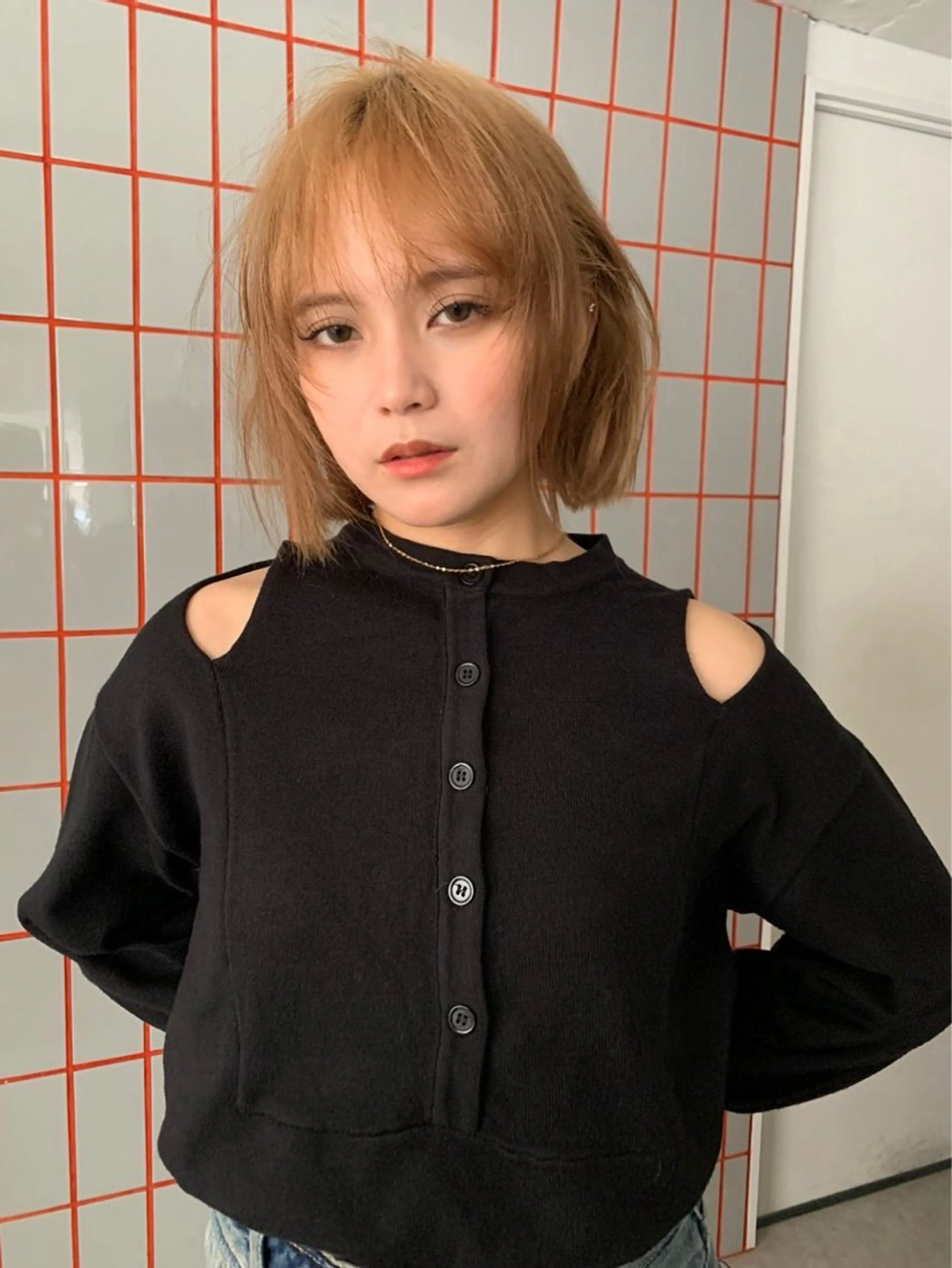 ミディアム 山田 京介のヘアスタイル