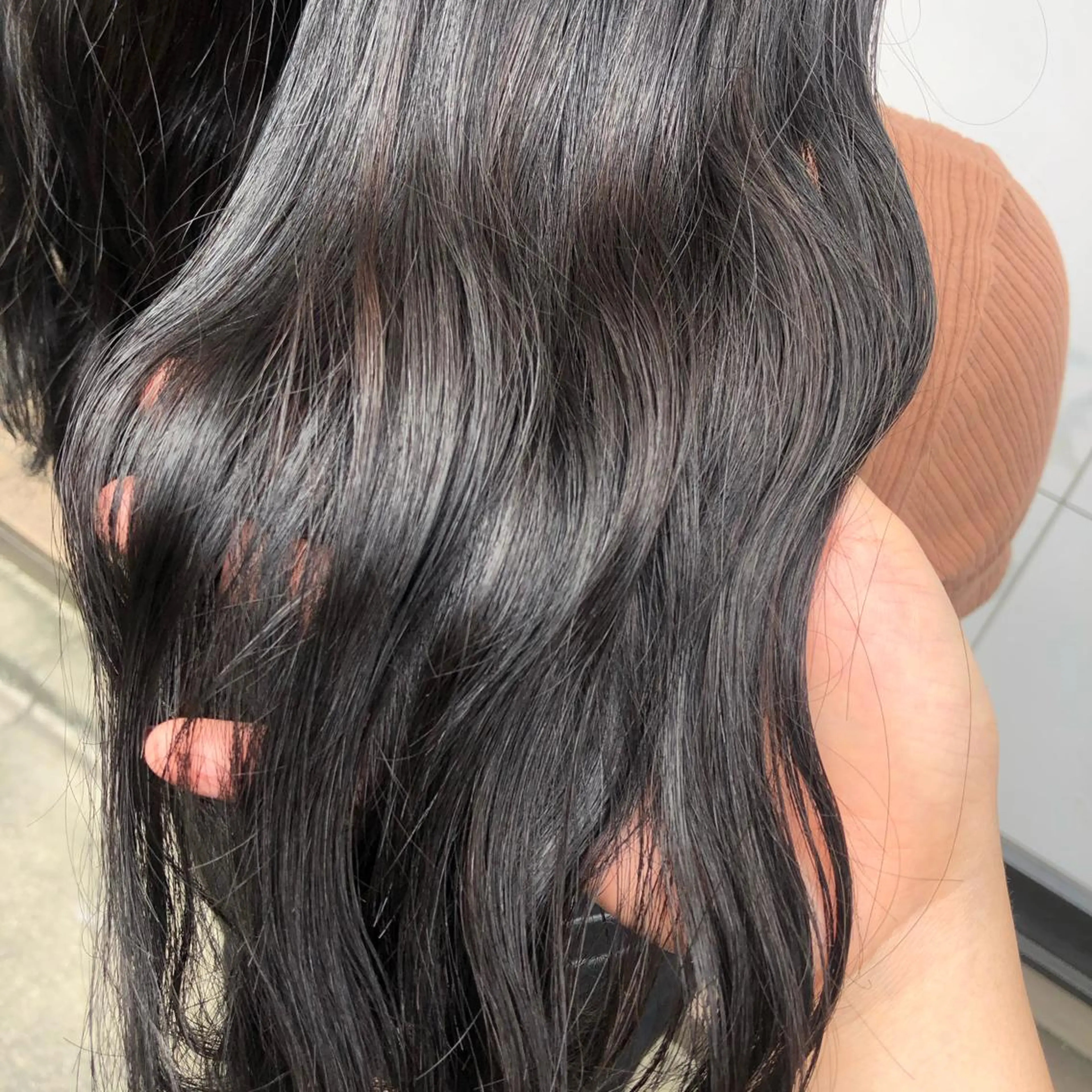 ロング ヘアアレンジ HAIR SALON M Fe's所属・透明感カラー/レイヤ ー/小谷野真緒のヘアスタイル