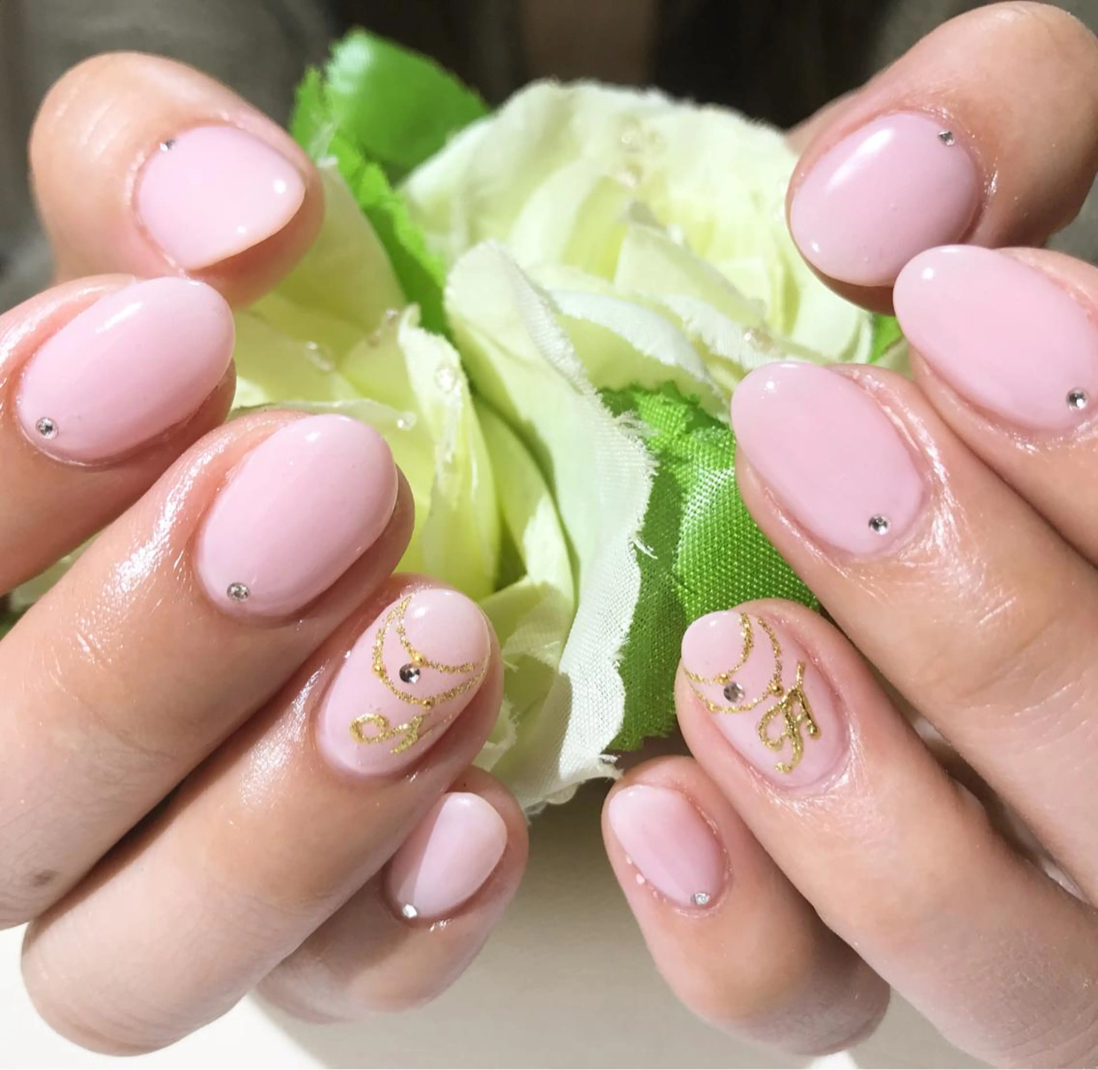 ネイル フットネイル ワンカラーネイル ピンク シンプルネイル 春ネイル ハンドネイル ネイル フフラ所属・nail fufla ♡yamane♡のネイルデザイン