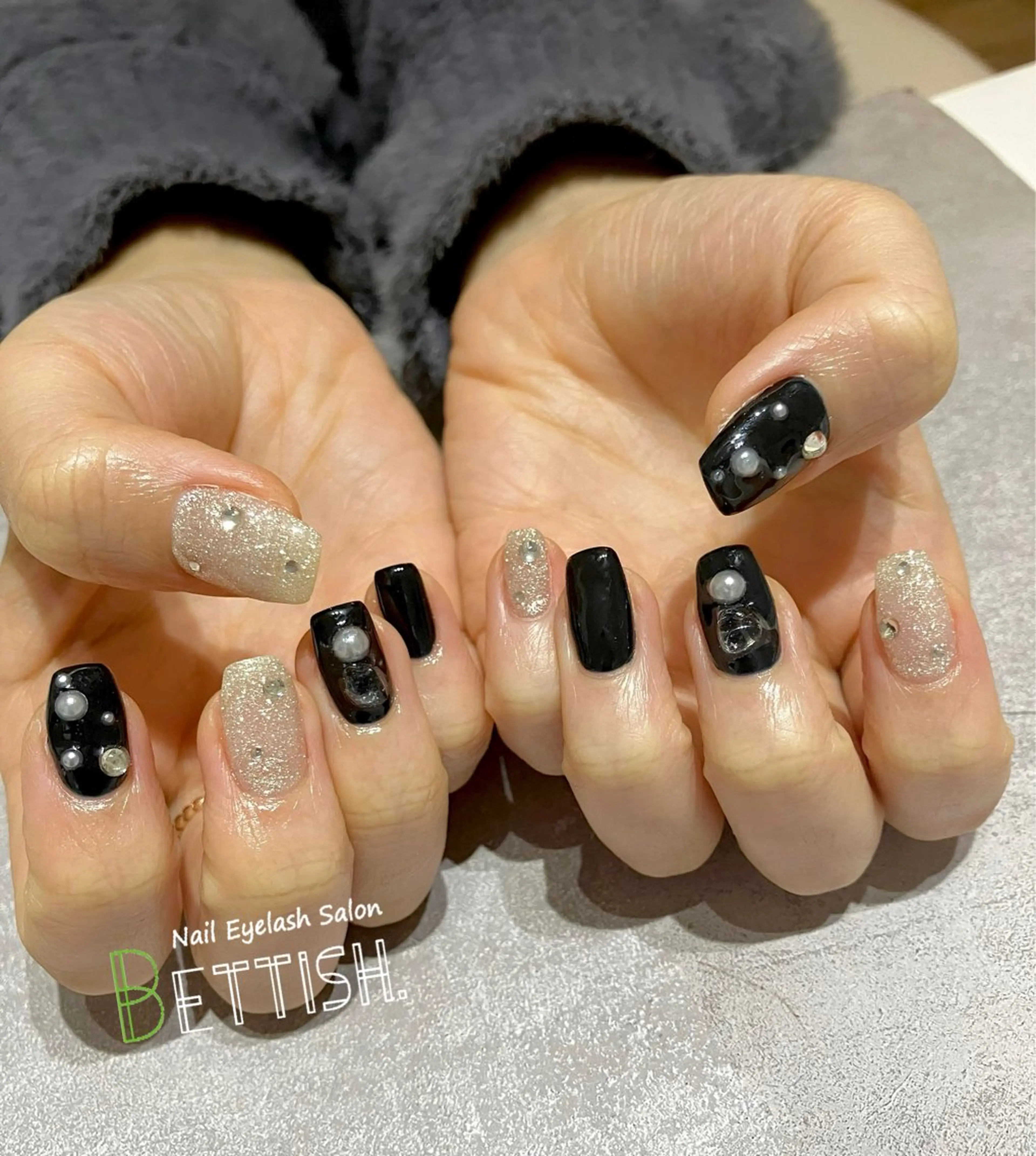 ネイル ネイビー ハンドネイル BETTISH. KUMIKO☺︎︎のネイルデザイン