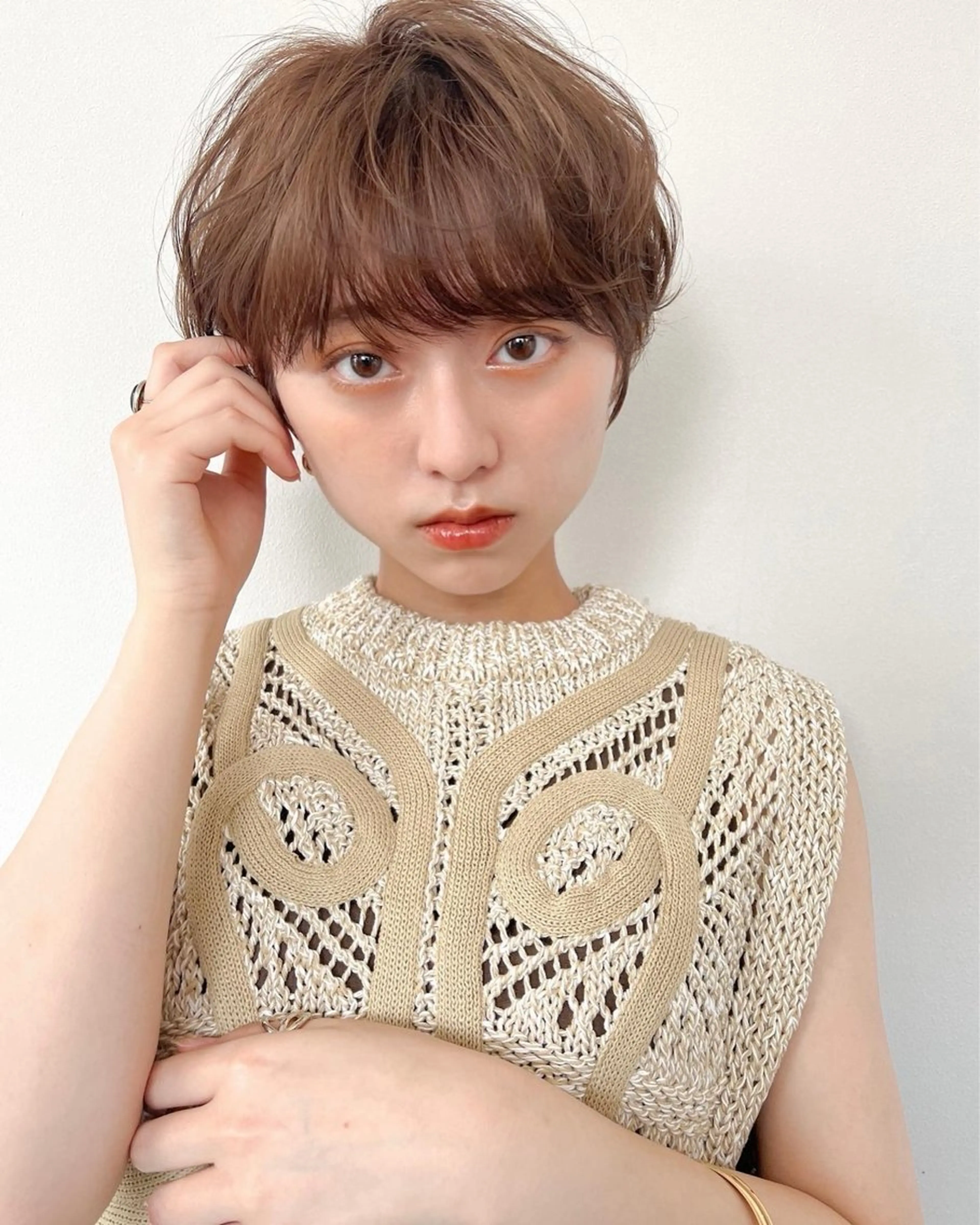 ショート 🫧似合わせショート ゴヤ🫧のヘアスタイル