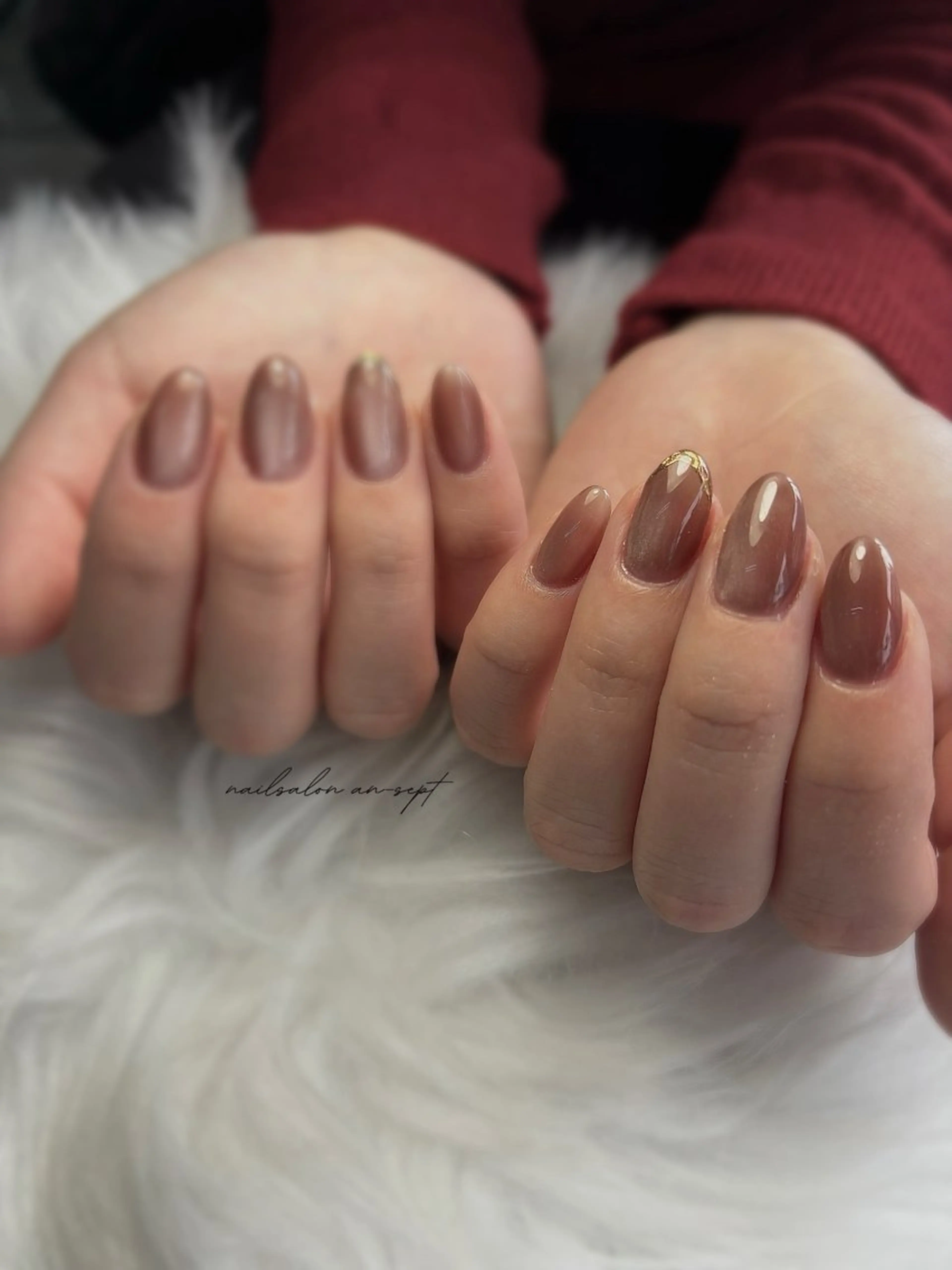 ミディアム ハンドネイル nailsalonan-SEPT.所属・nail salon an-SEPT.のネイルデザイン