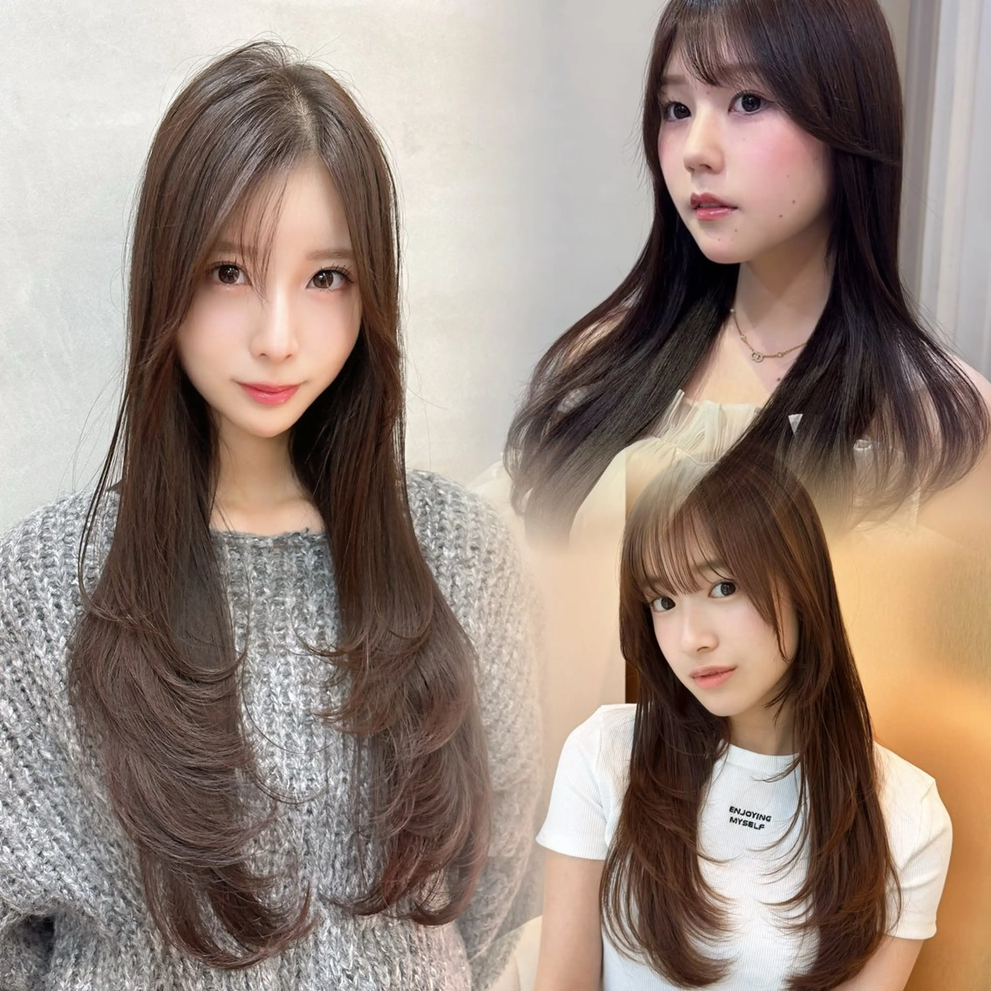 【韓国ヘアカット+🌈透明感カラー+トリートメント】12月先取り予約！🎄クリスマス前🎍年越し前！予定が見えてる方へ！の写真