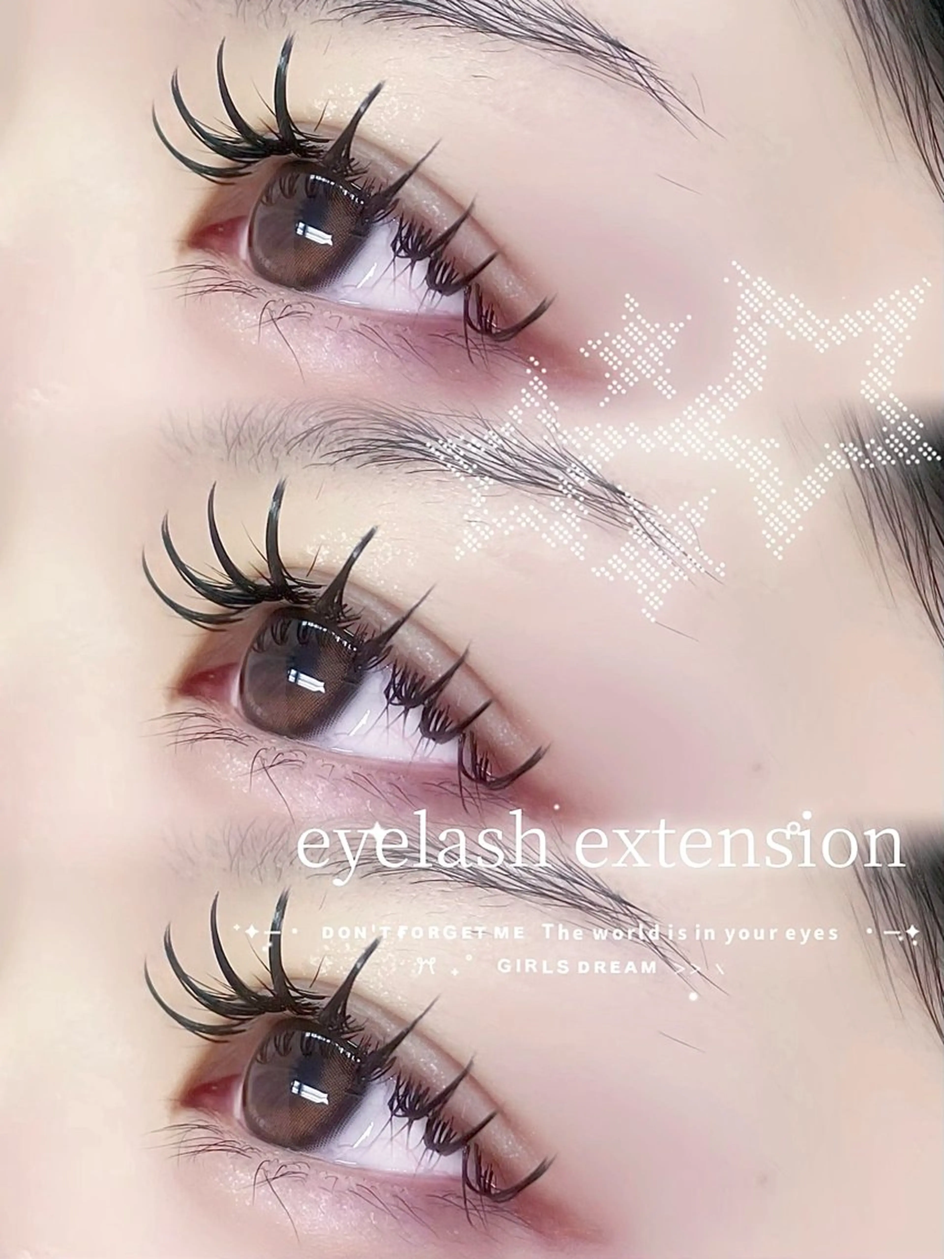 【韓ドル束感マツエク160本】🇰🇷マットフラットラッシュ🇰🇷オフ・コーティング込の写真