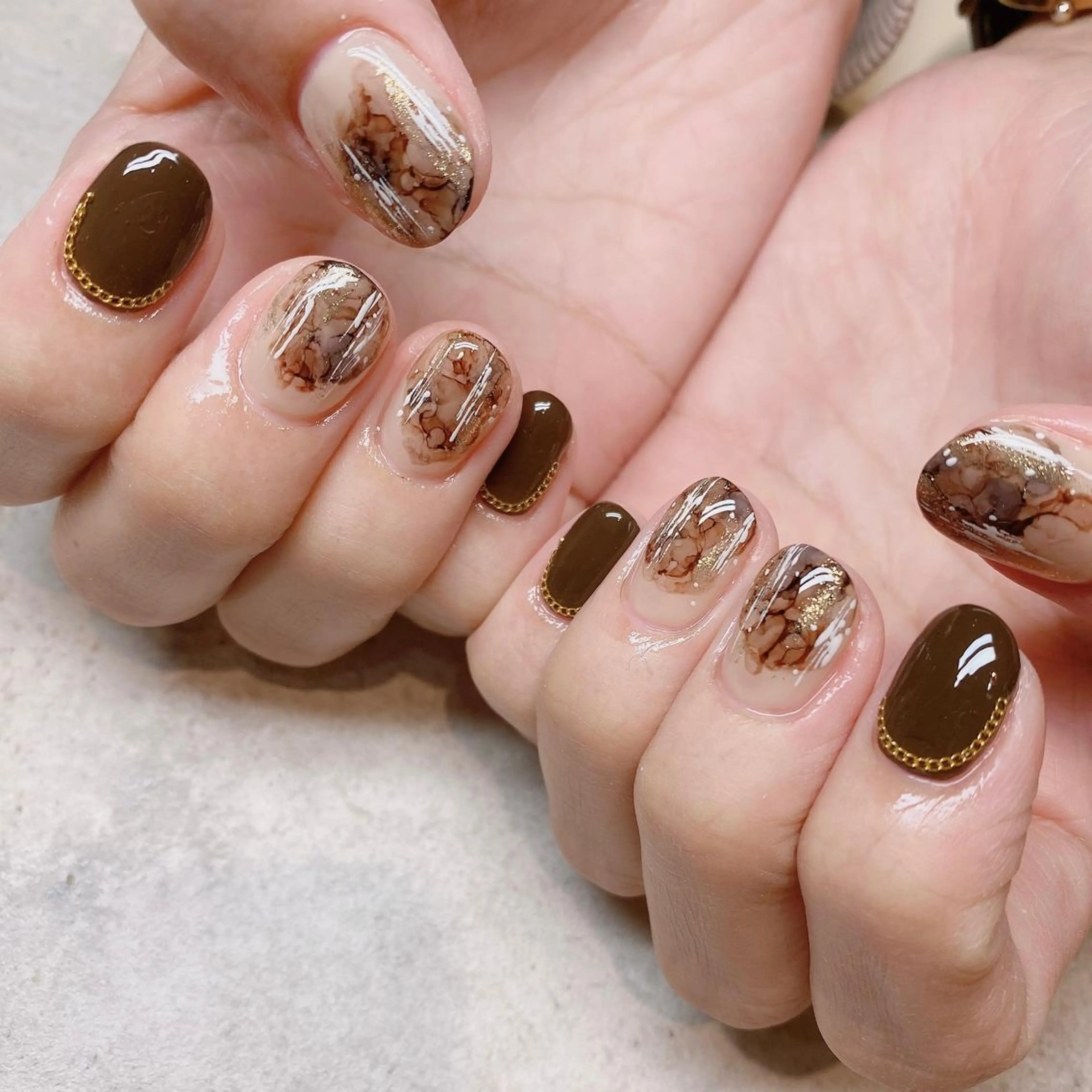 ネイル ハンドネイル among アマン所属・lecoa_ kana／amongのネイルデザイン