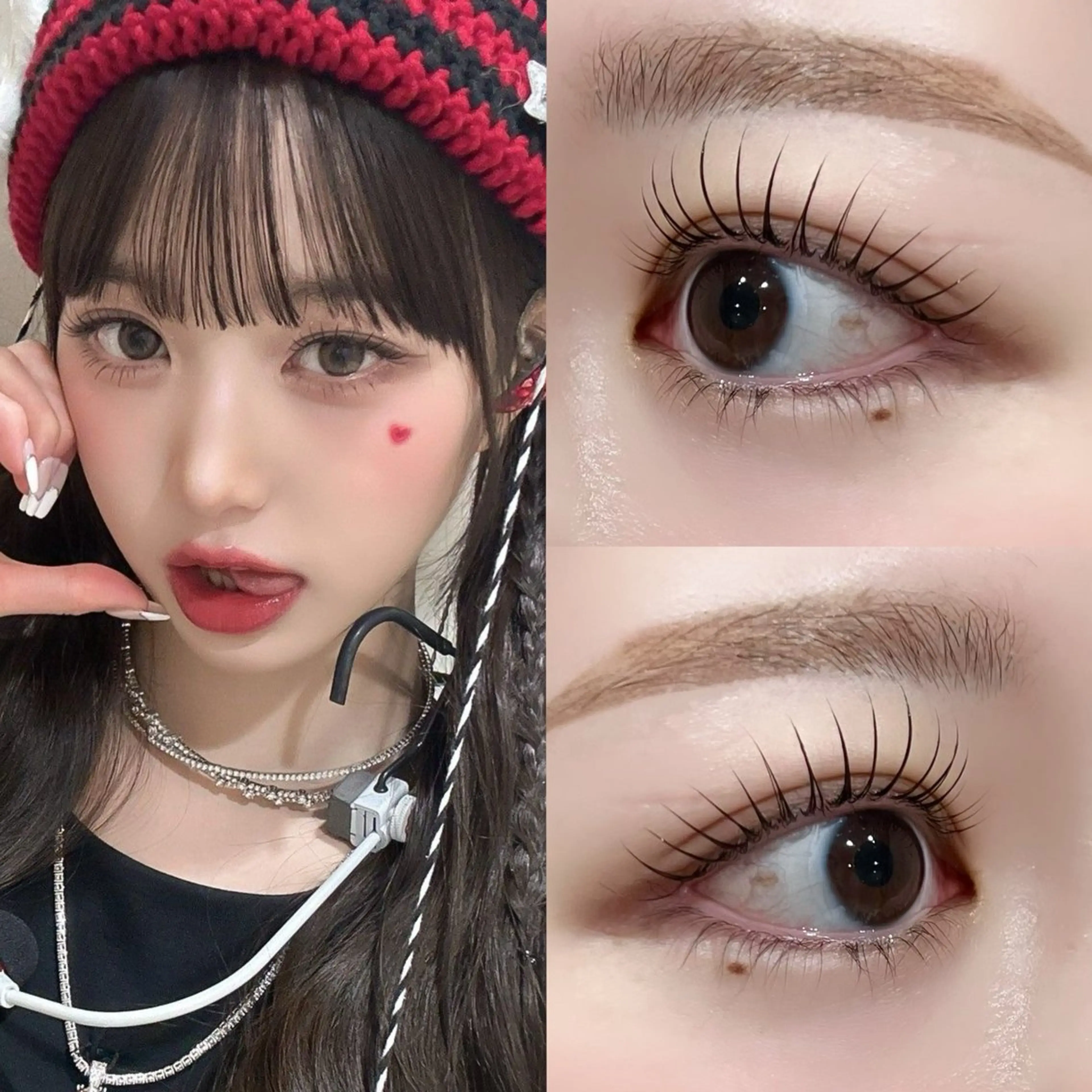 マツエク・マツパ 束感まつ毛 韓国風マツエク unefleur YUIの眉毛・アイブロウイメージ