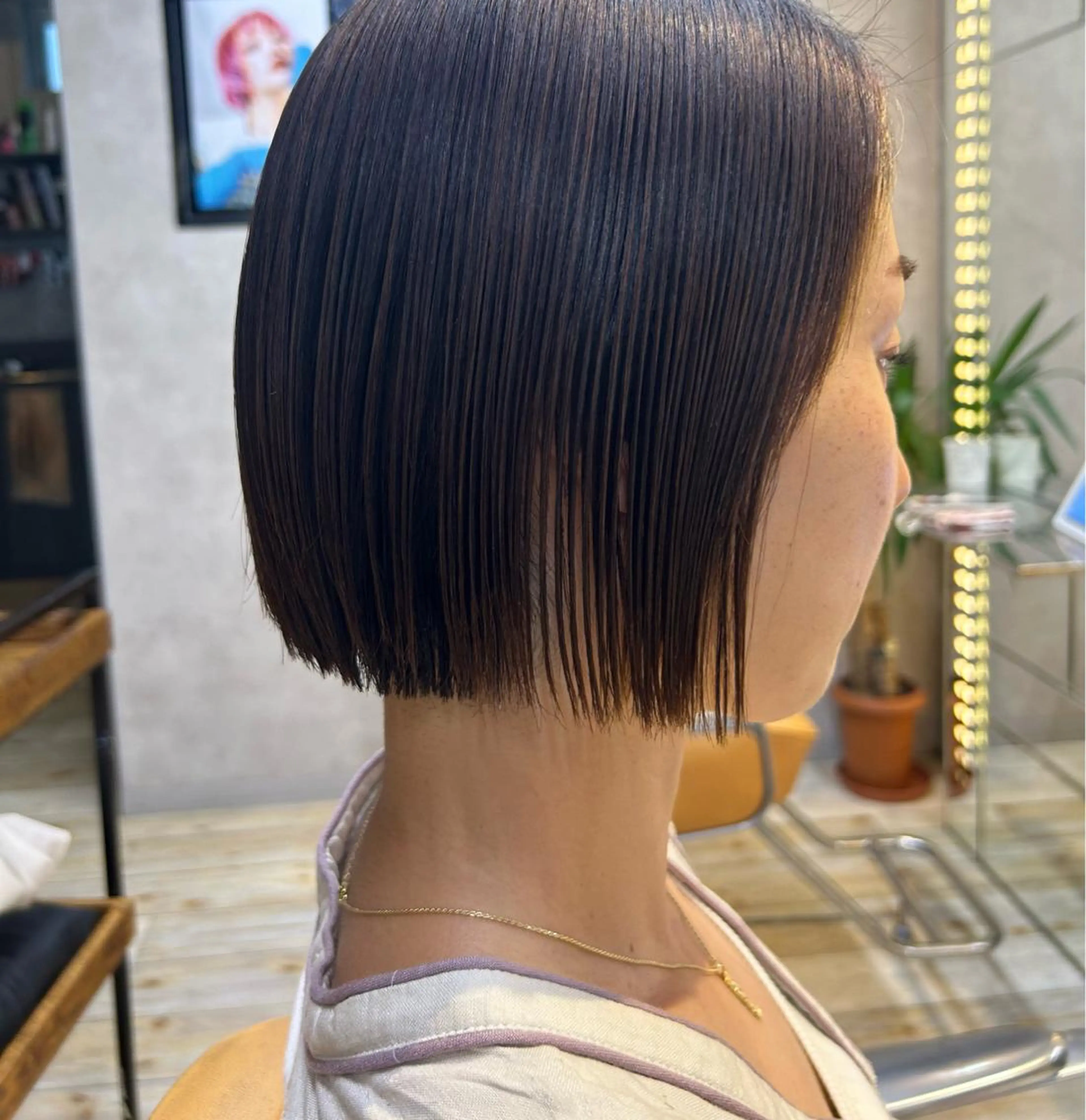 ショート カット 縮毛矯正 デザインカラー/ kanae🌱のヘアスタイル