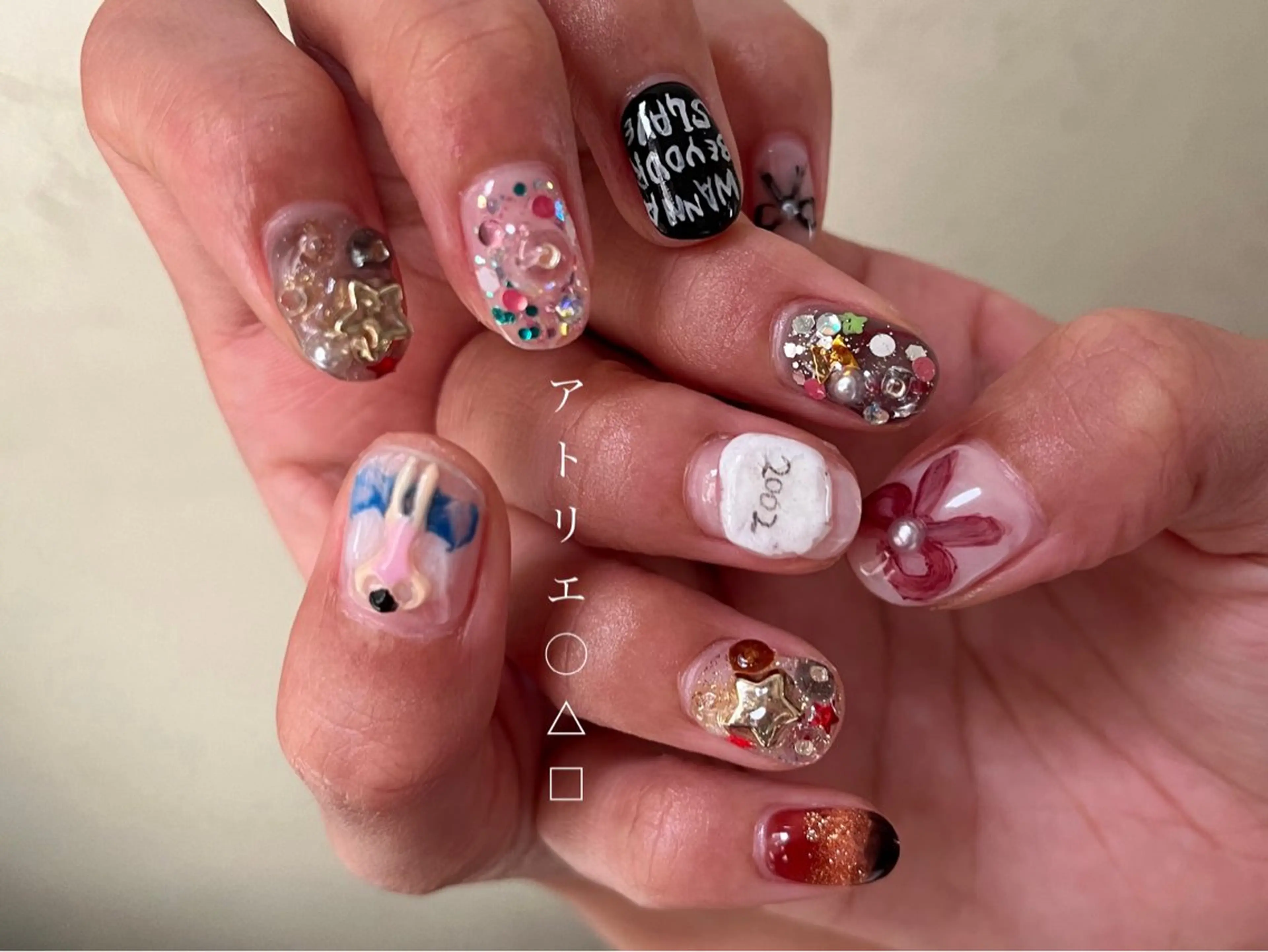 ネイル ハンドネイル アトリエ ○△□のネイルデザイン