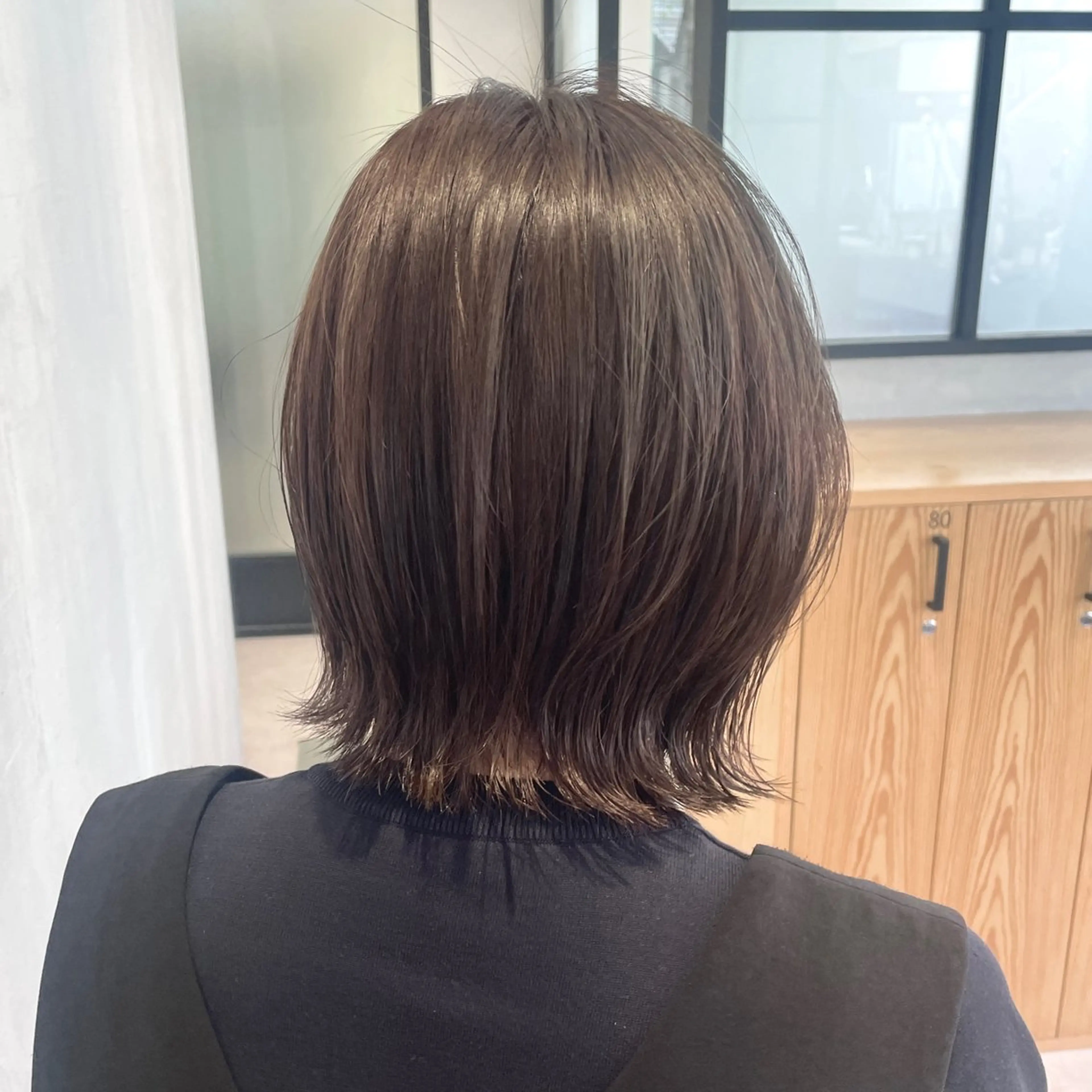 ミディアム カラー ハイライトカラー ハイライト カット ヘアカラー トリートメント DX SHARE SALON所属・matka白髪ぼかし 大人ヘア/KEIKOのヘアスタイル