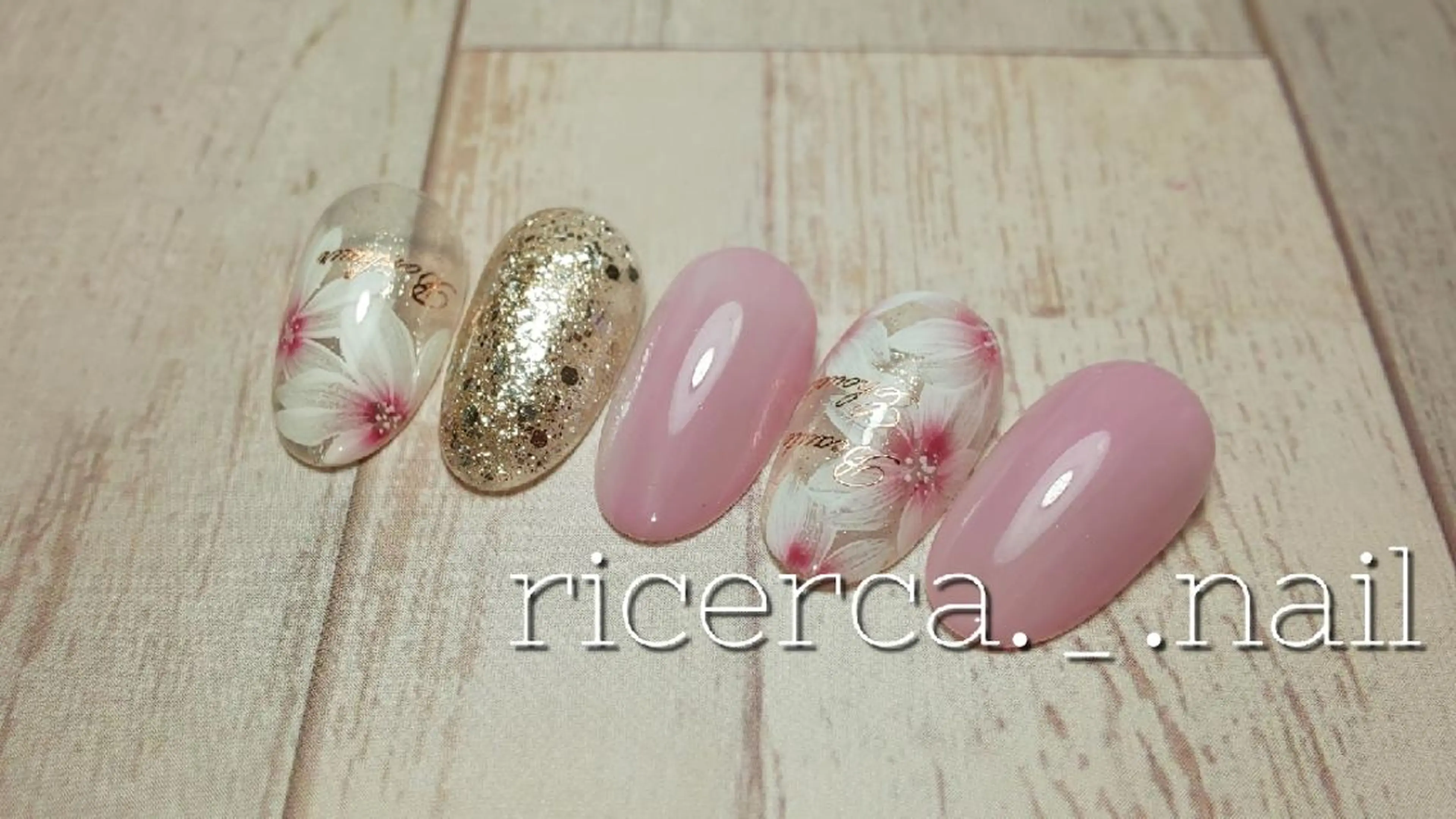 ネイル アートネイル 桜ネイル ニュアンスネイル ricerca._. nail ちゃこのネイルデザイン
