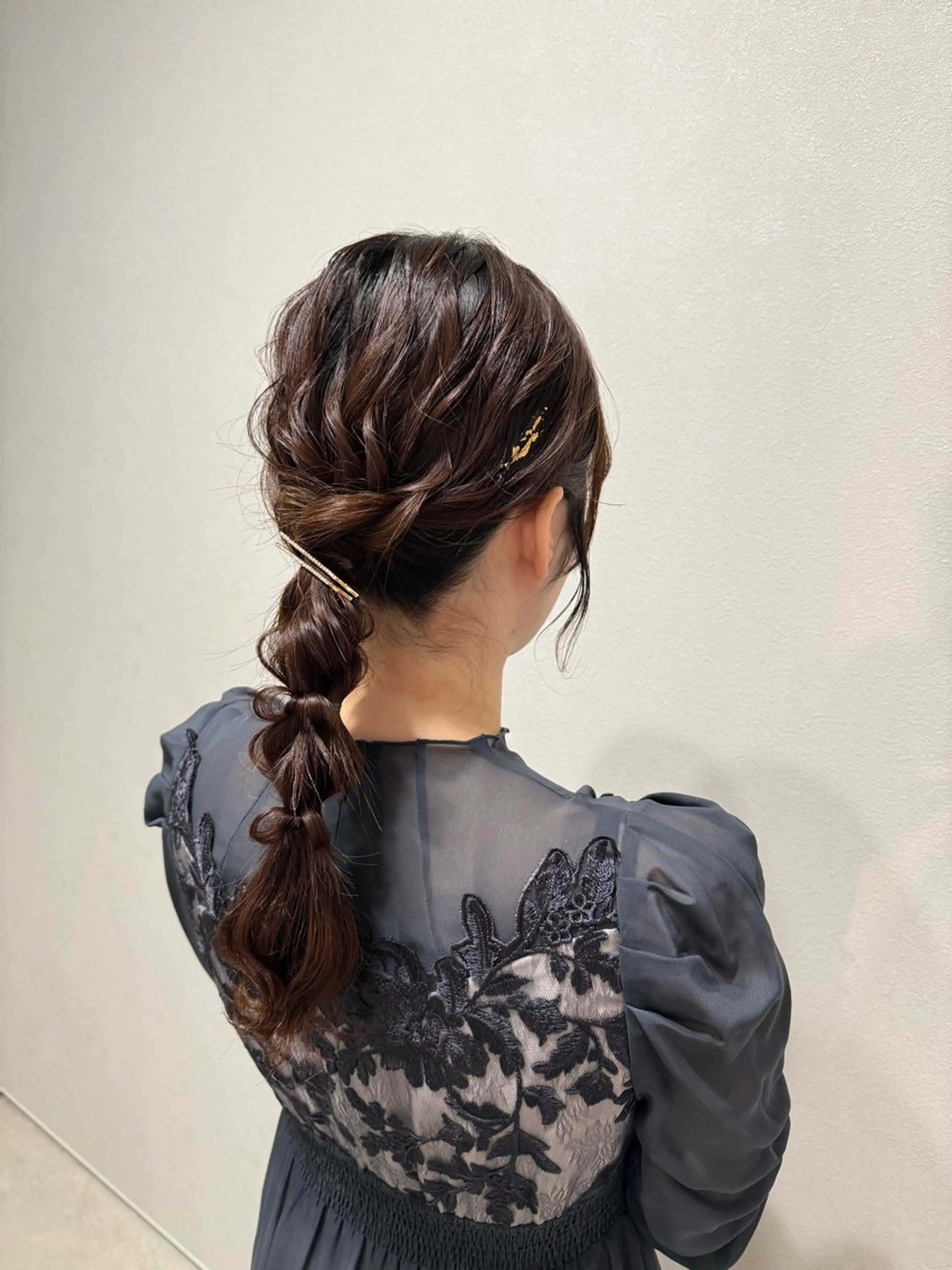 ロング ヘアセット see. アズサのヘアスタイル