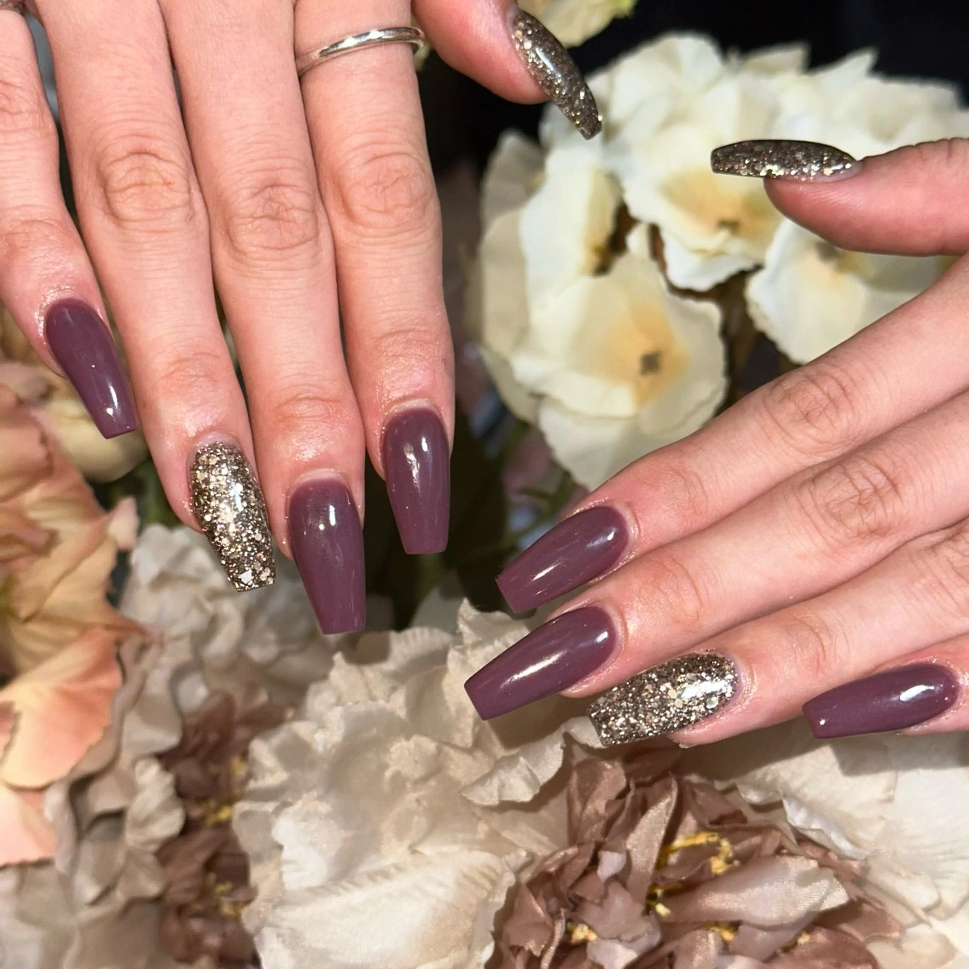 セミロング BeautySalonKREI所属・KREI NORIKAのネイルデザイン