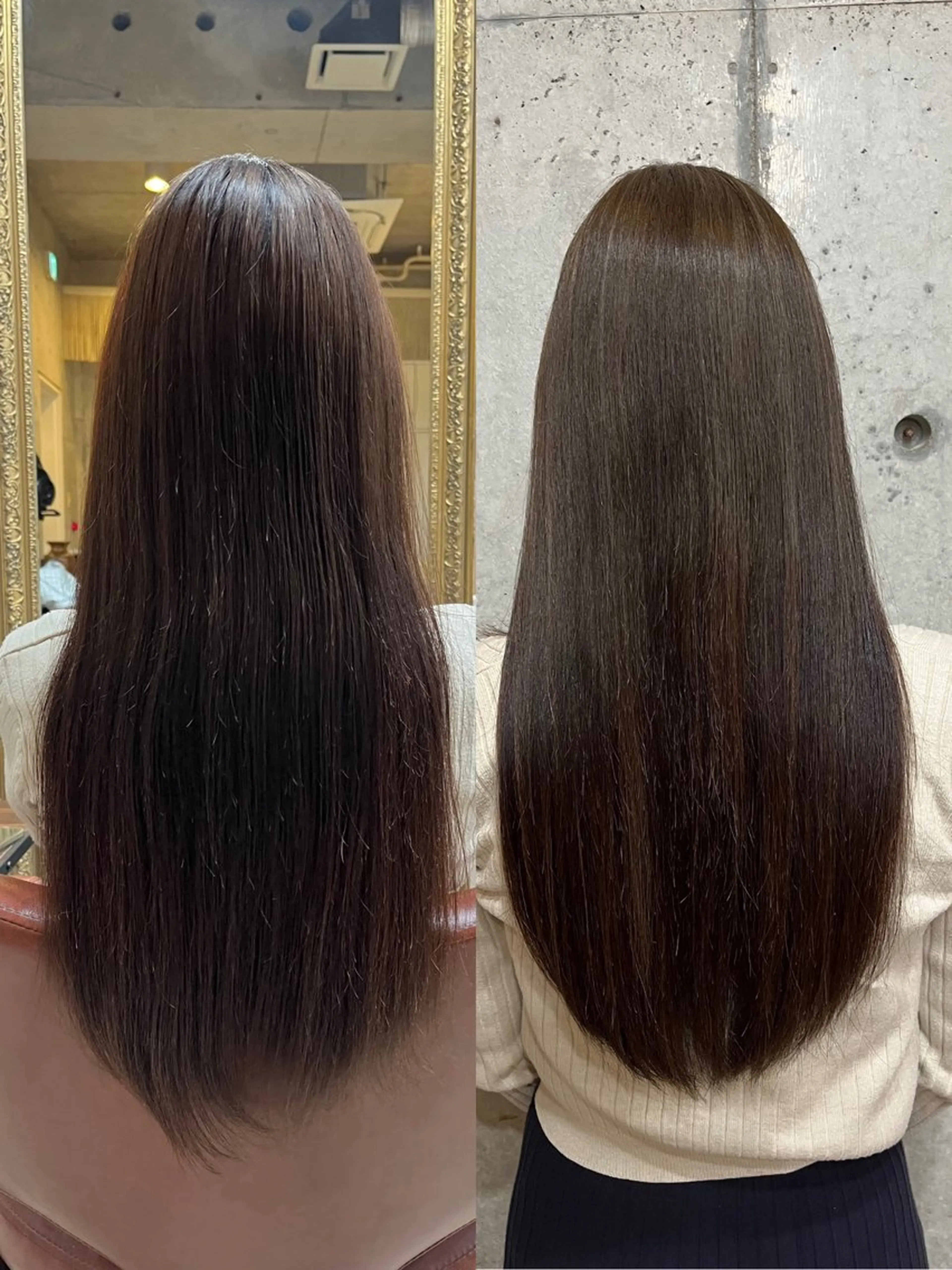 ロング ヘアカラー トリートメント ✨髪質改善✨ 縮毛矯正/佐藤恵太のヘアスタイル