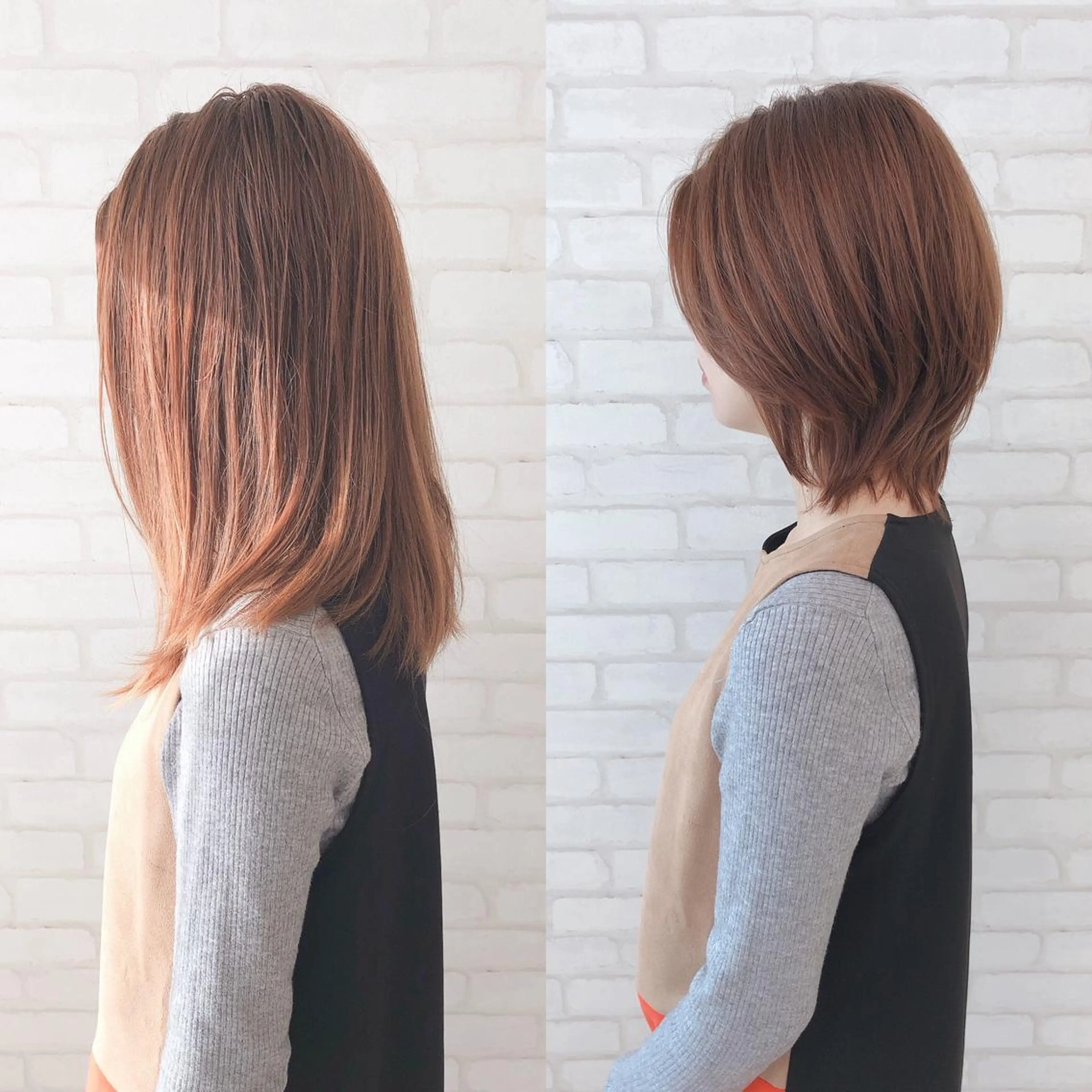 ミディアム アビリタ 警固のヘアスタイル