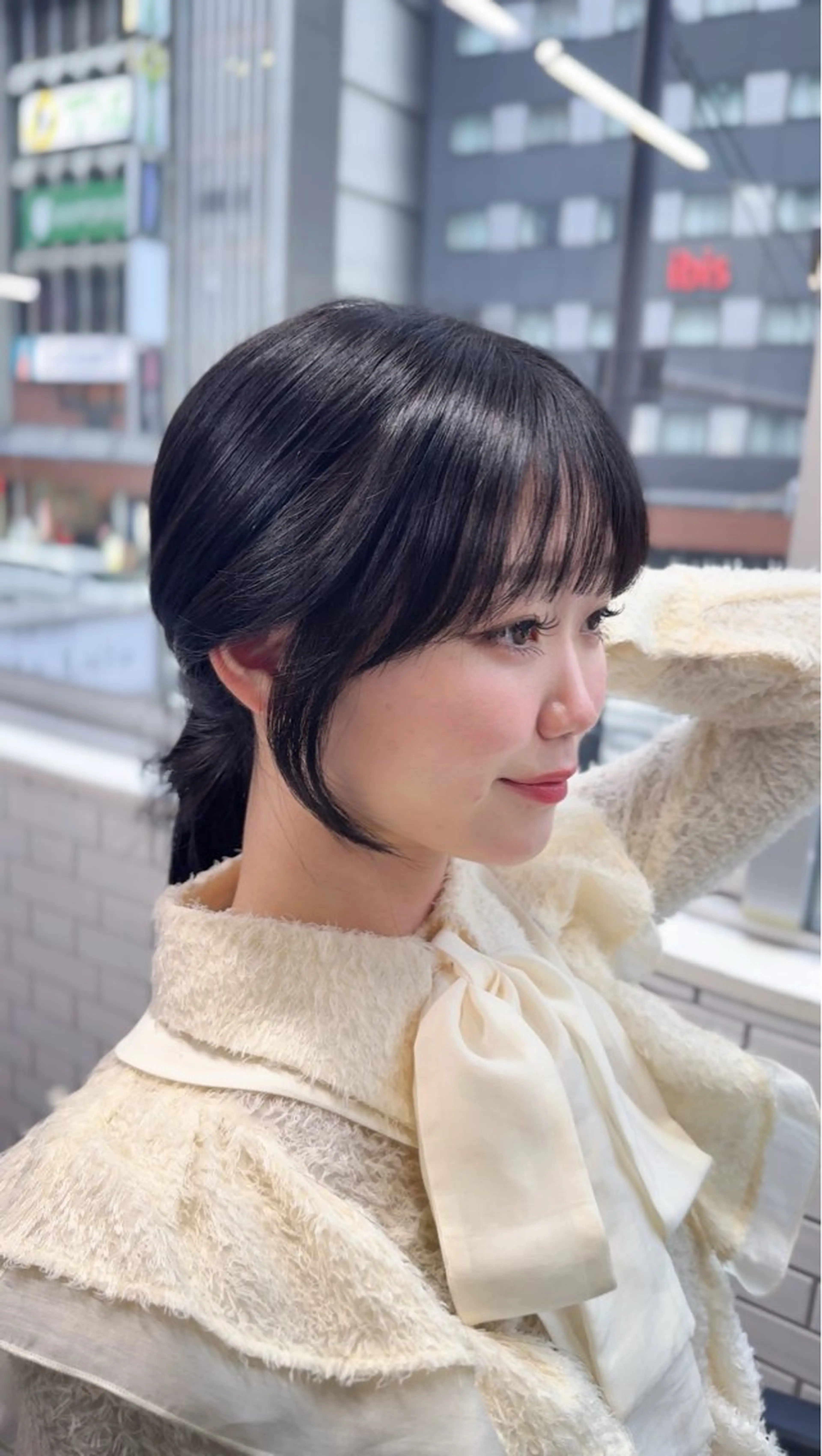 【✨人気No.1✨】似合わせカット+透明感カラー+超音波tokioトリートメントの写真