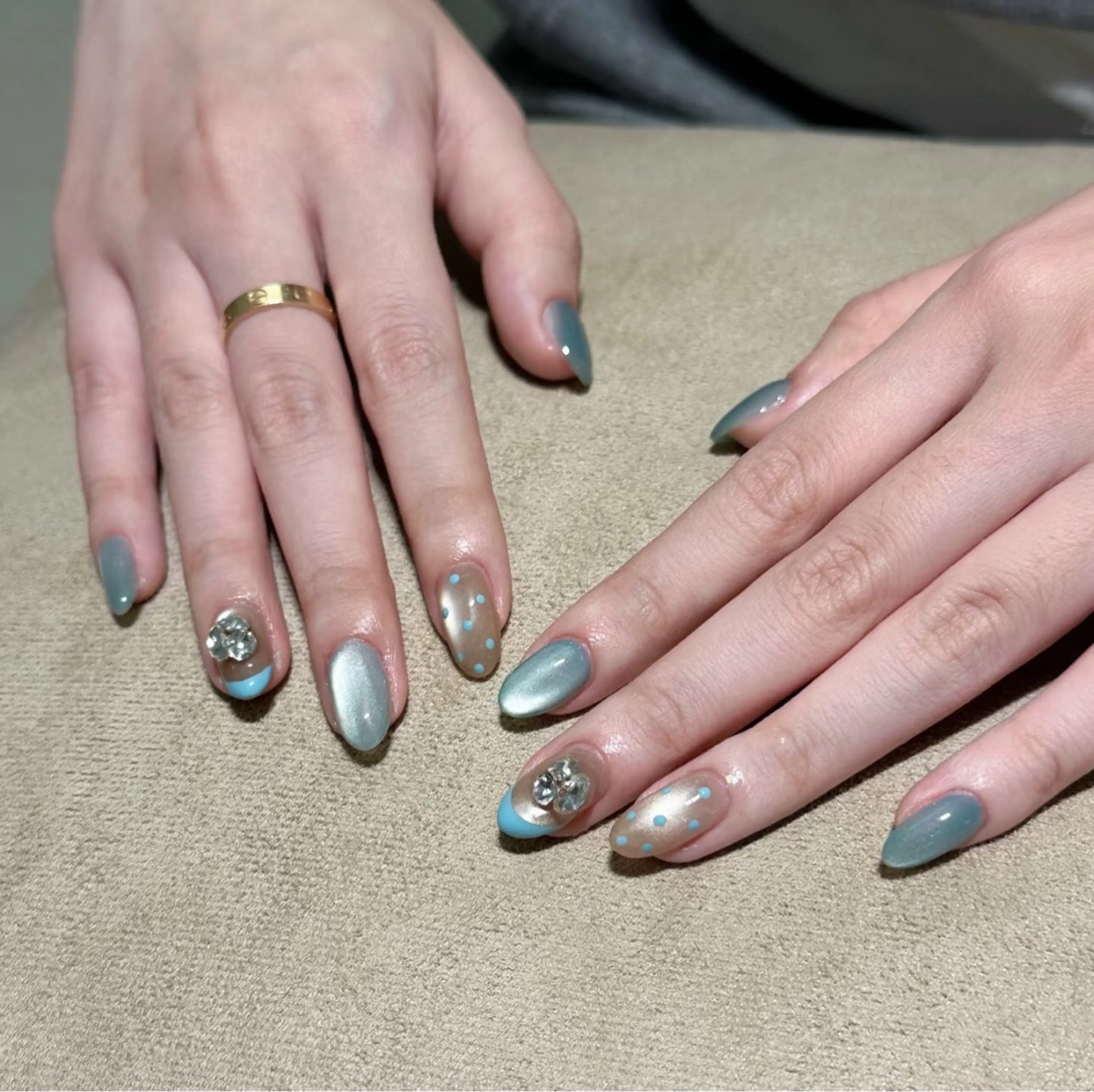 ネイル チークネイル 長さ出し フラッシュネイル フットネイル フレンチネイル Niko nailサロンのネイルデザイン