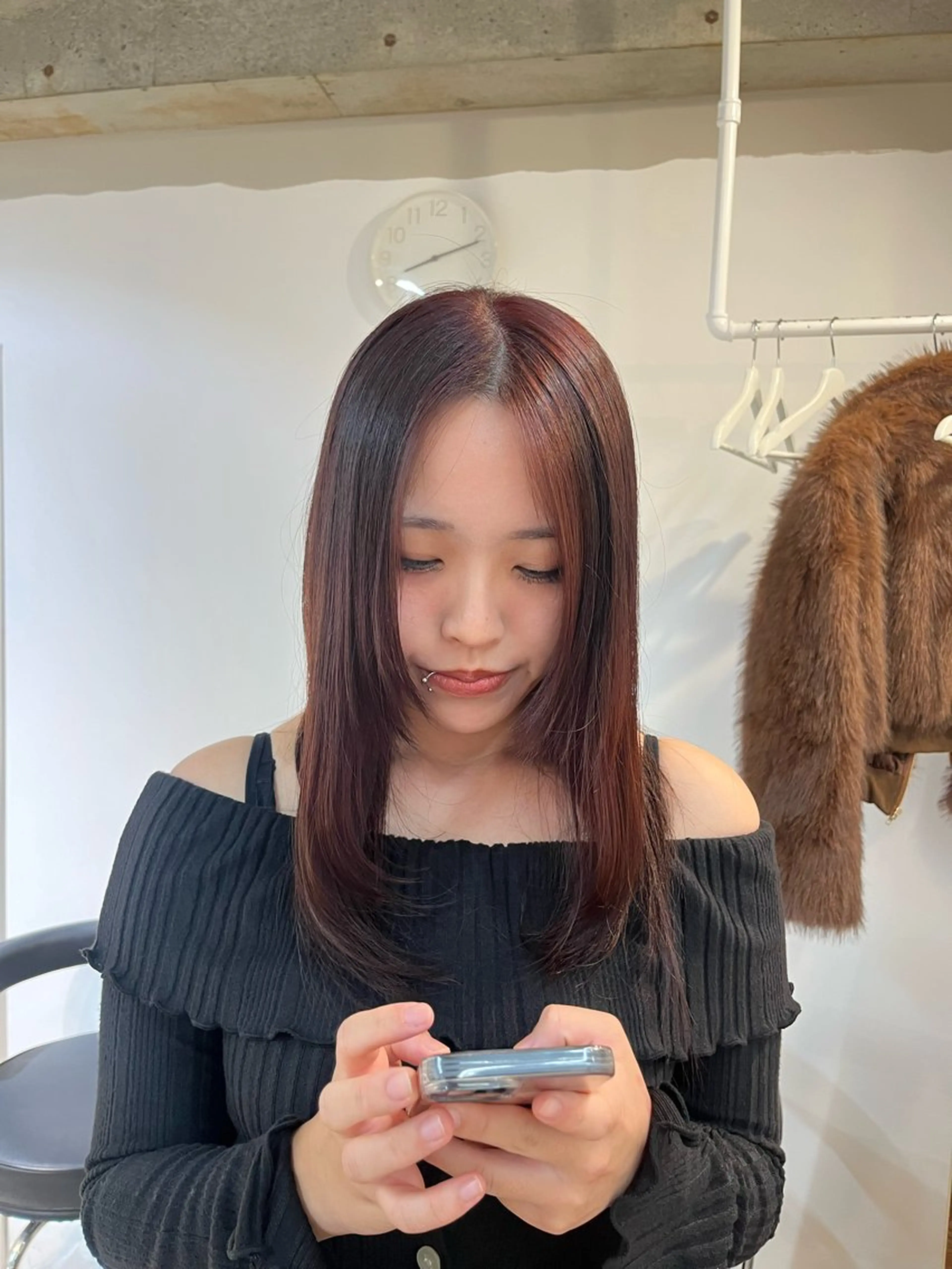 ロング カラー カット ヘアカラー トリートメント fit所属・fit /Kotoseのヘアスタイル