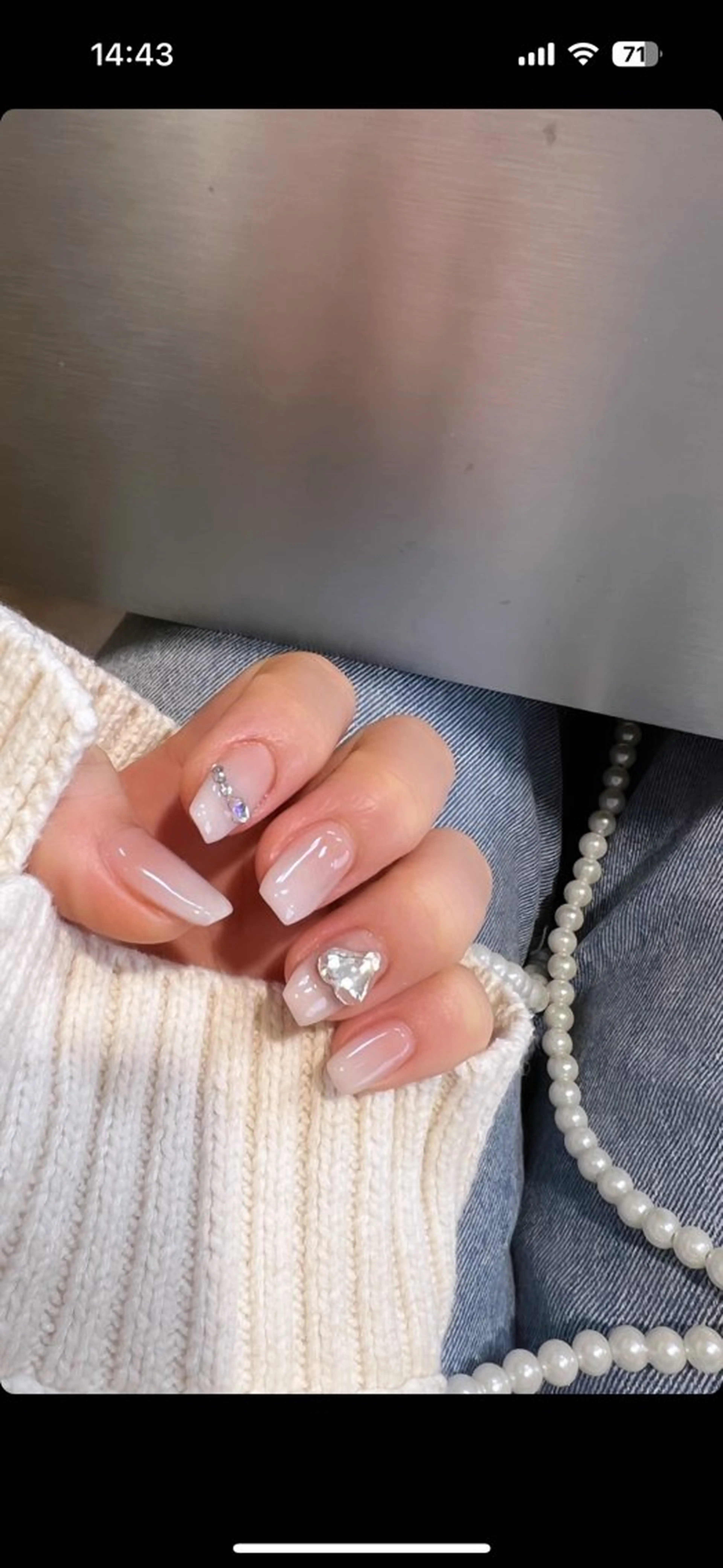 ネイル 持ち込み ハンドネイル 佐藤 穂乃香のネイルデザイン