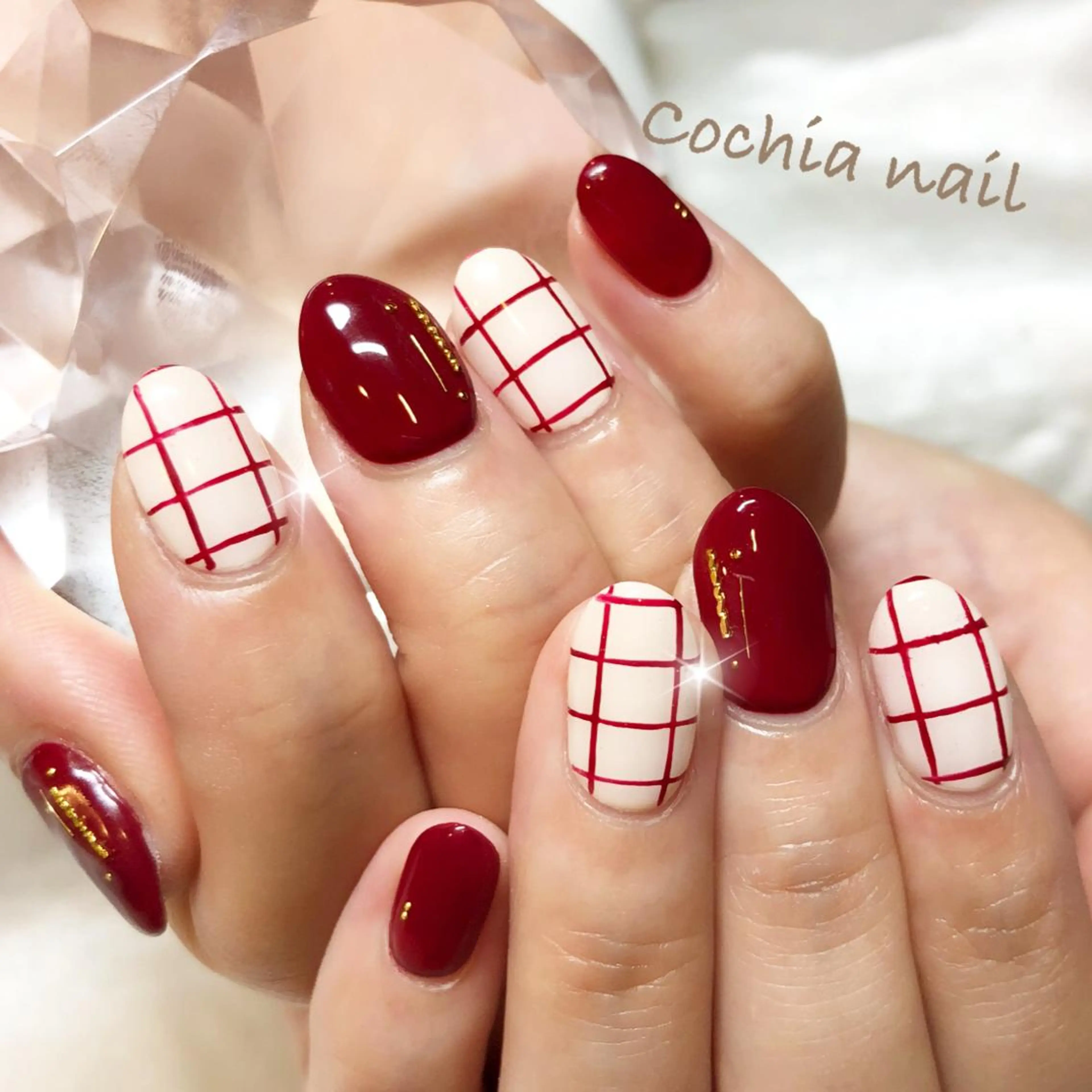 ネイル ハンドネイル ☆Cochia nail☆のネイルデザイン