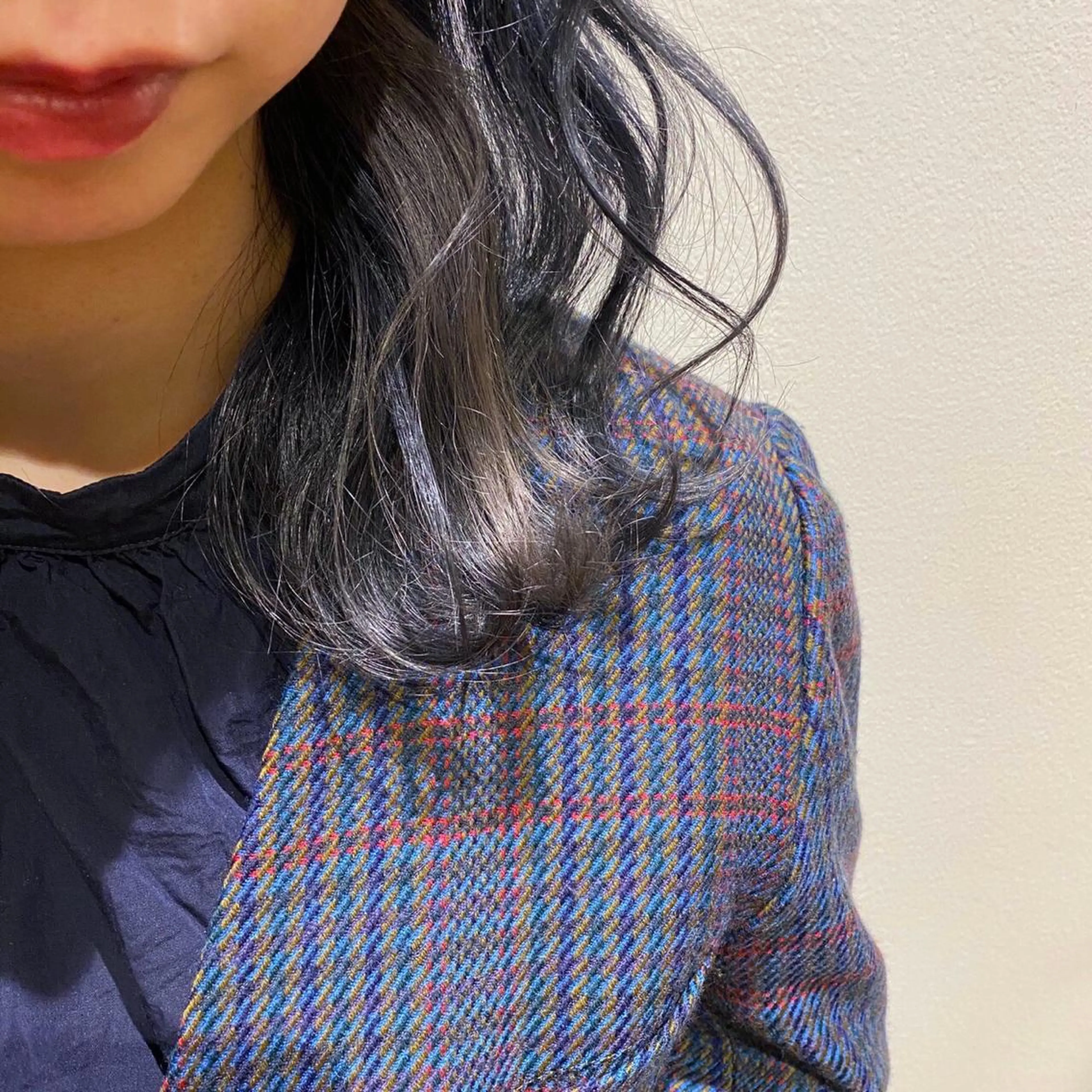 カラー インナーカラー シルバー 北花田美容師🍃村尾 光太/むらのヘアスタイル