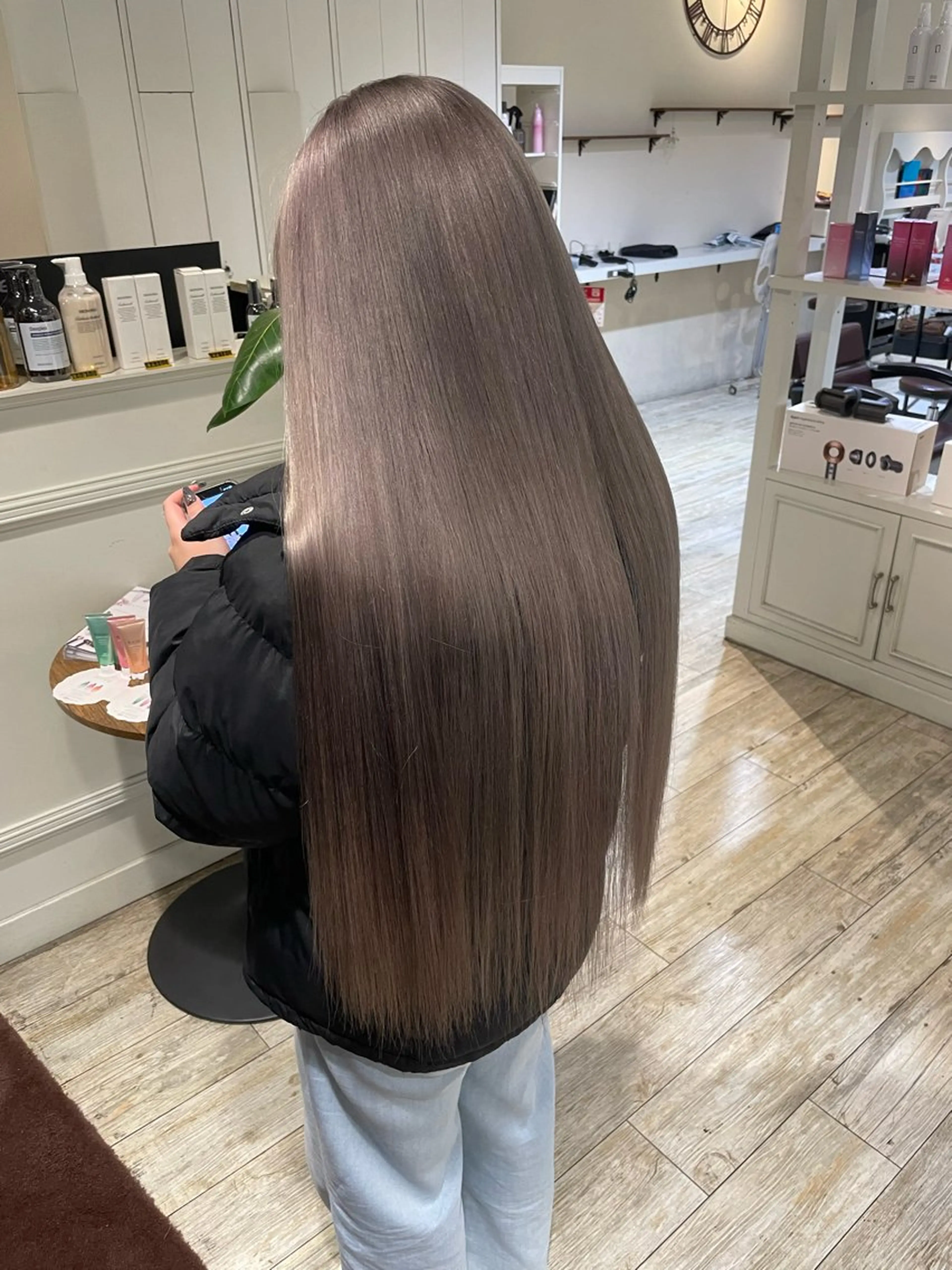 ロング 髪質改善 SHEER. 大阪梅田所属・髪質改善/ 梅田中崎町/宮里のヘアスタイル