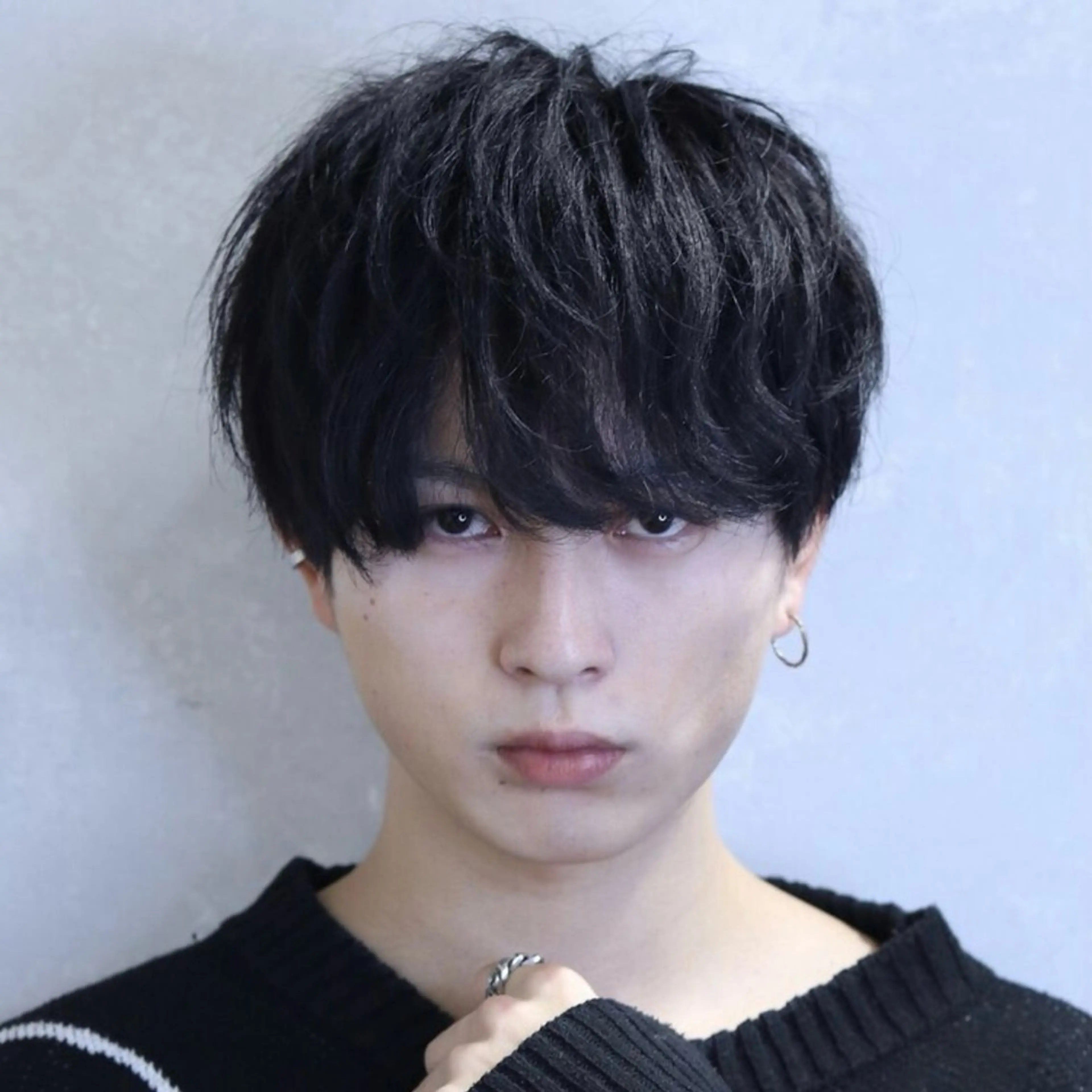 ショート パーマ メンズ 外国人風カラー職人 レオのヘアスタイル