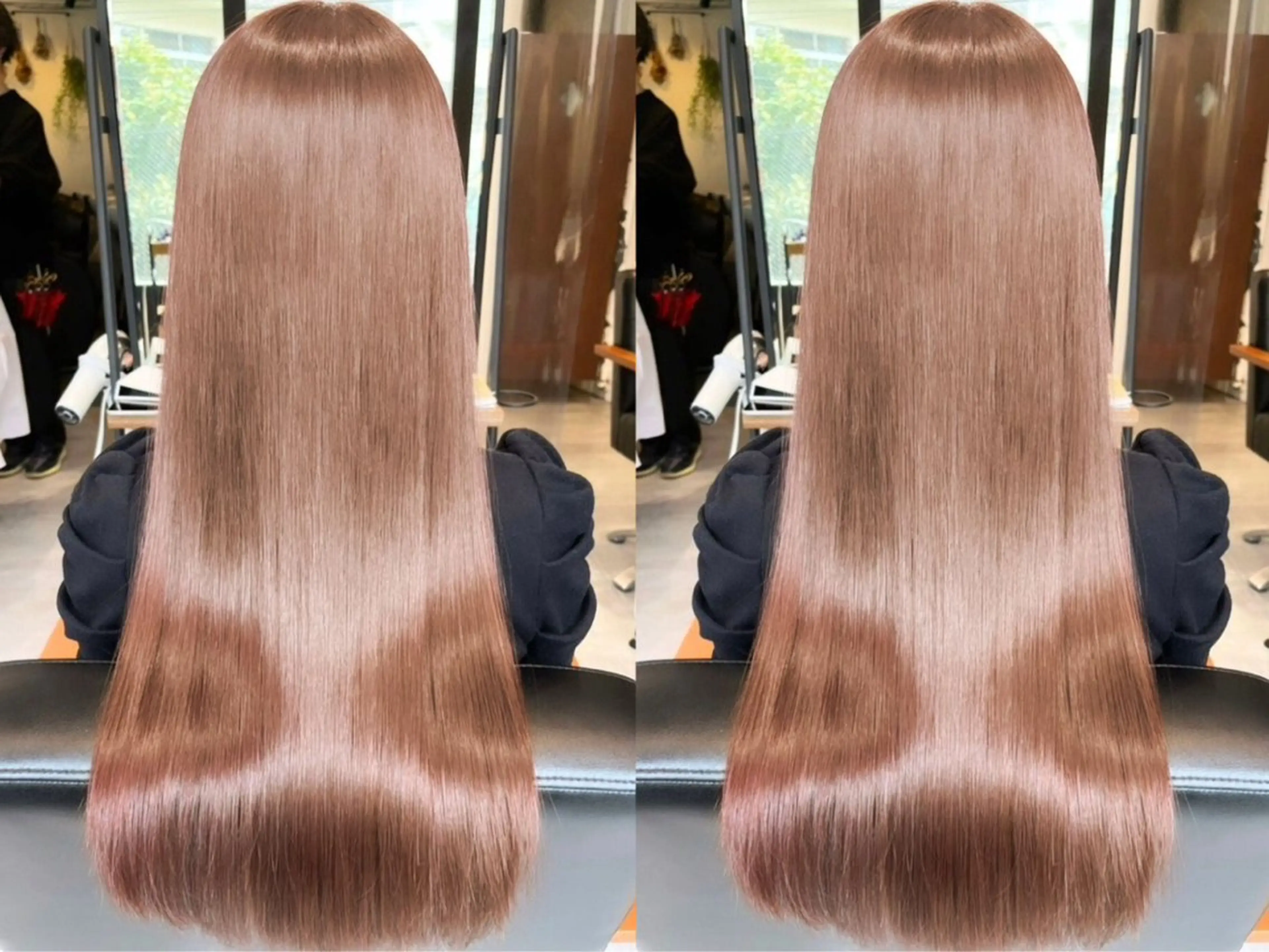 ✨💛💜ྀིブリーチカラーモデル＋髪質改善トリートメント‼️の写真