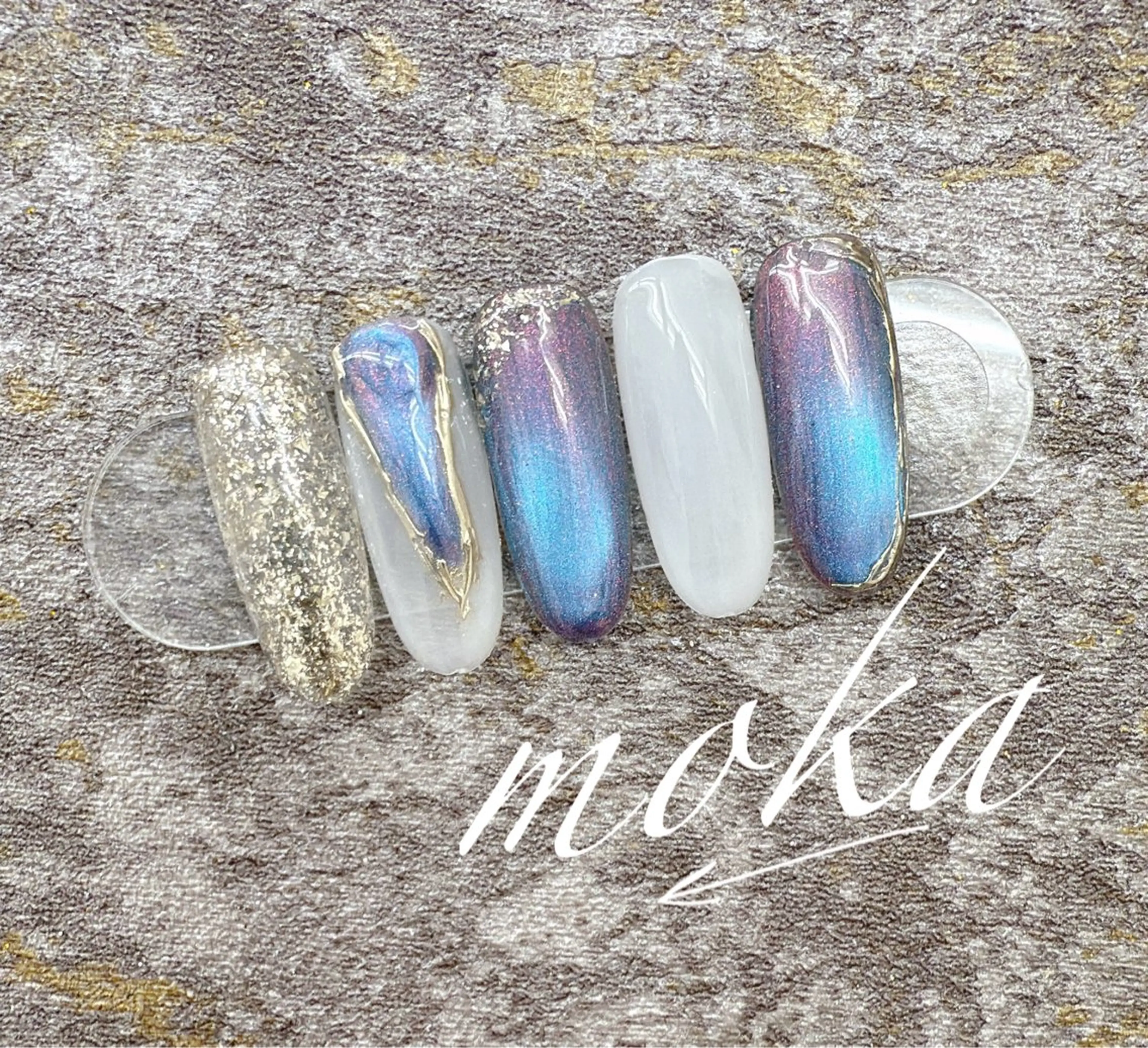 ネイル ハンドネイル ハンドケア 胡蝶蘭レディースサロ ンNailMOKAのネイルデザイン