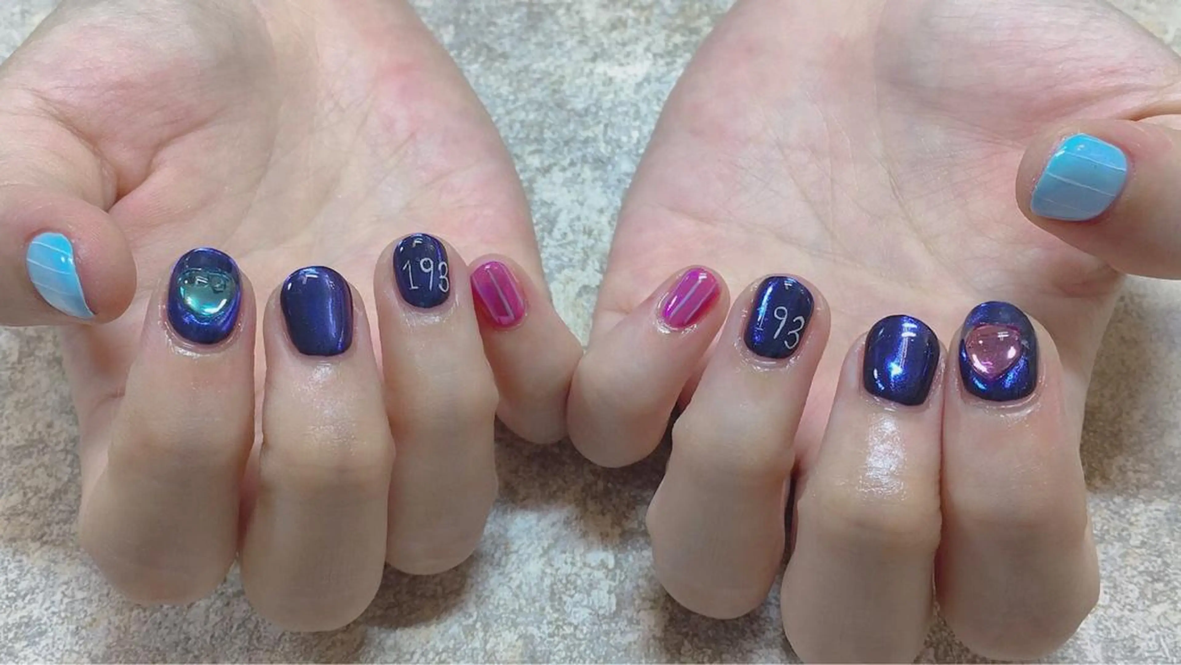 ネイル ハンドネイル LOVE NAIL 💕Sonoのネイルデザイン