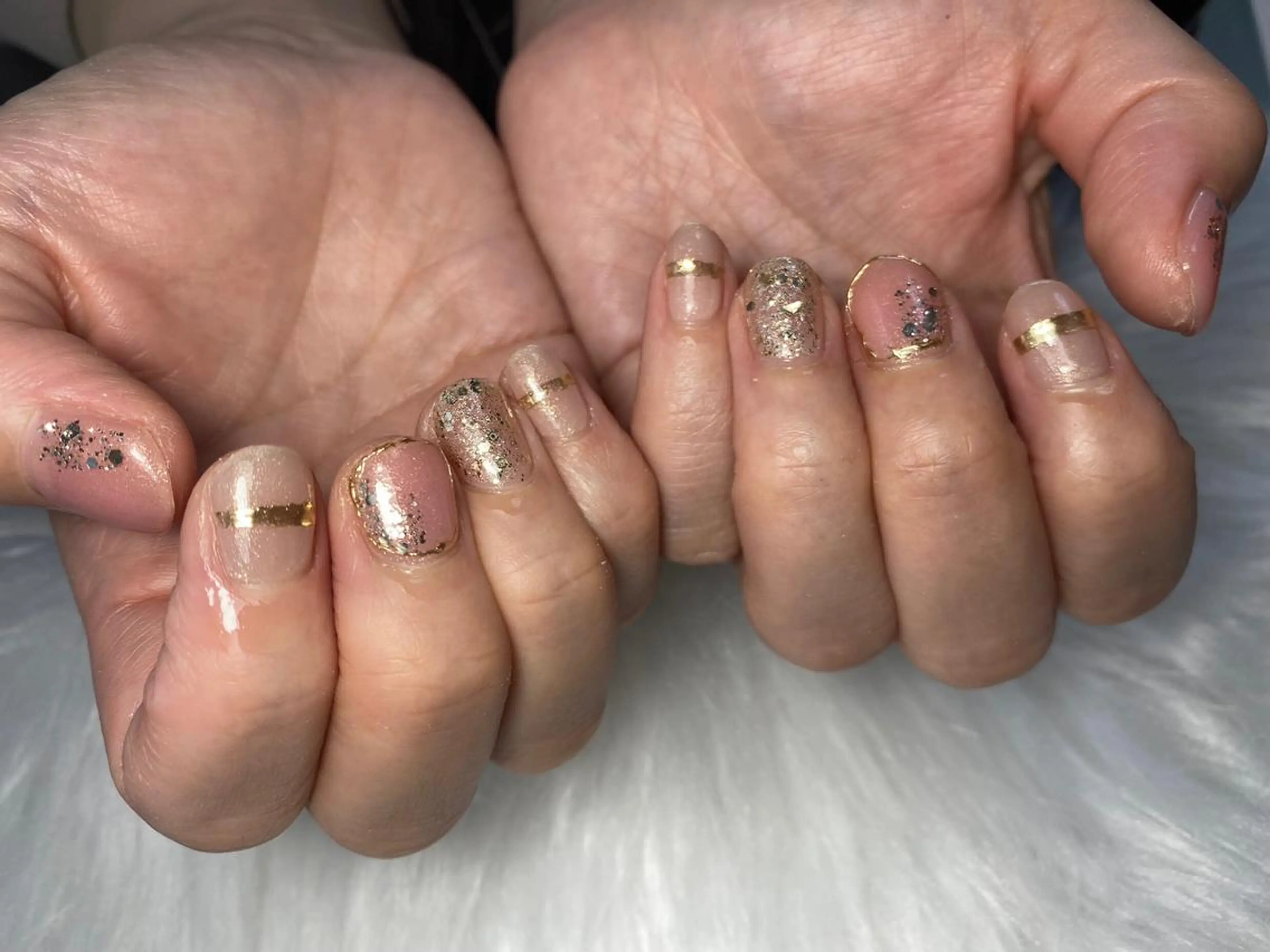 ネイル ハンドネイル Mana‪ ‪·͜· ❤︎‬のネイルデザイン