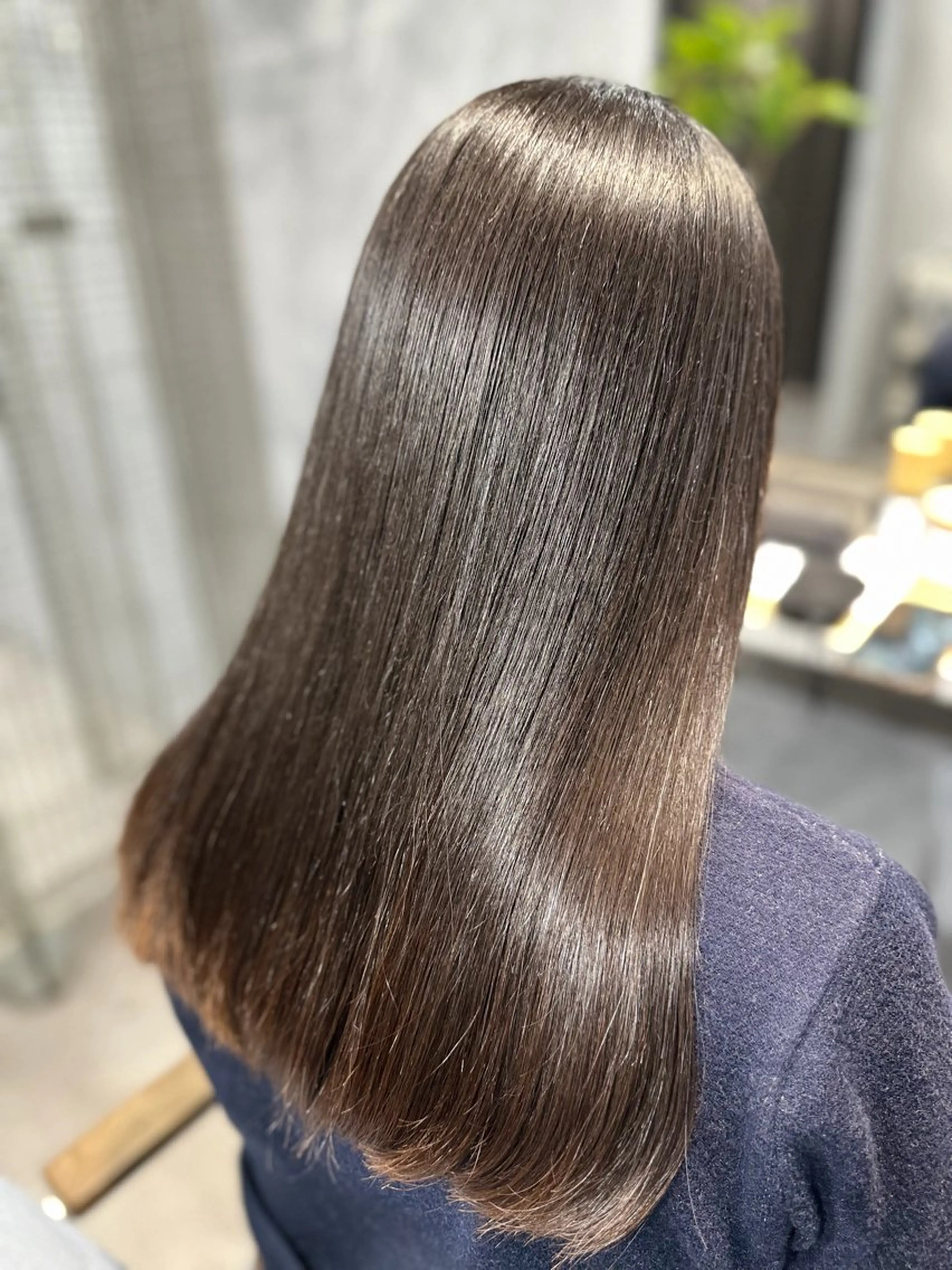 セミロング 縮毛矯正 縮毛矯正 トリートメント otto所属・福島フミヤ /縮毛矯正/立川のヘアスタイル