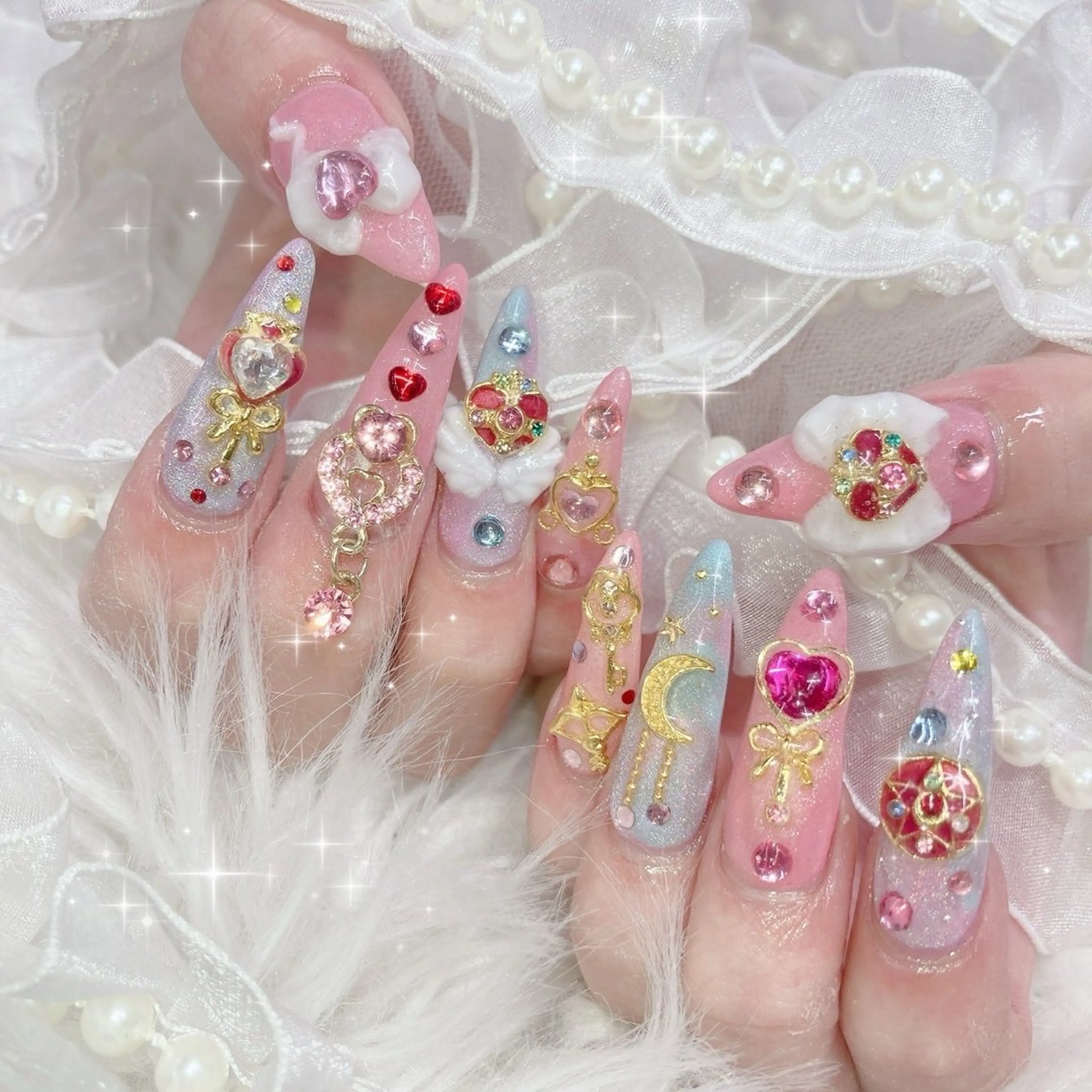 🎀持ち込みデザイン🎀デザイン10本付き11980の写真