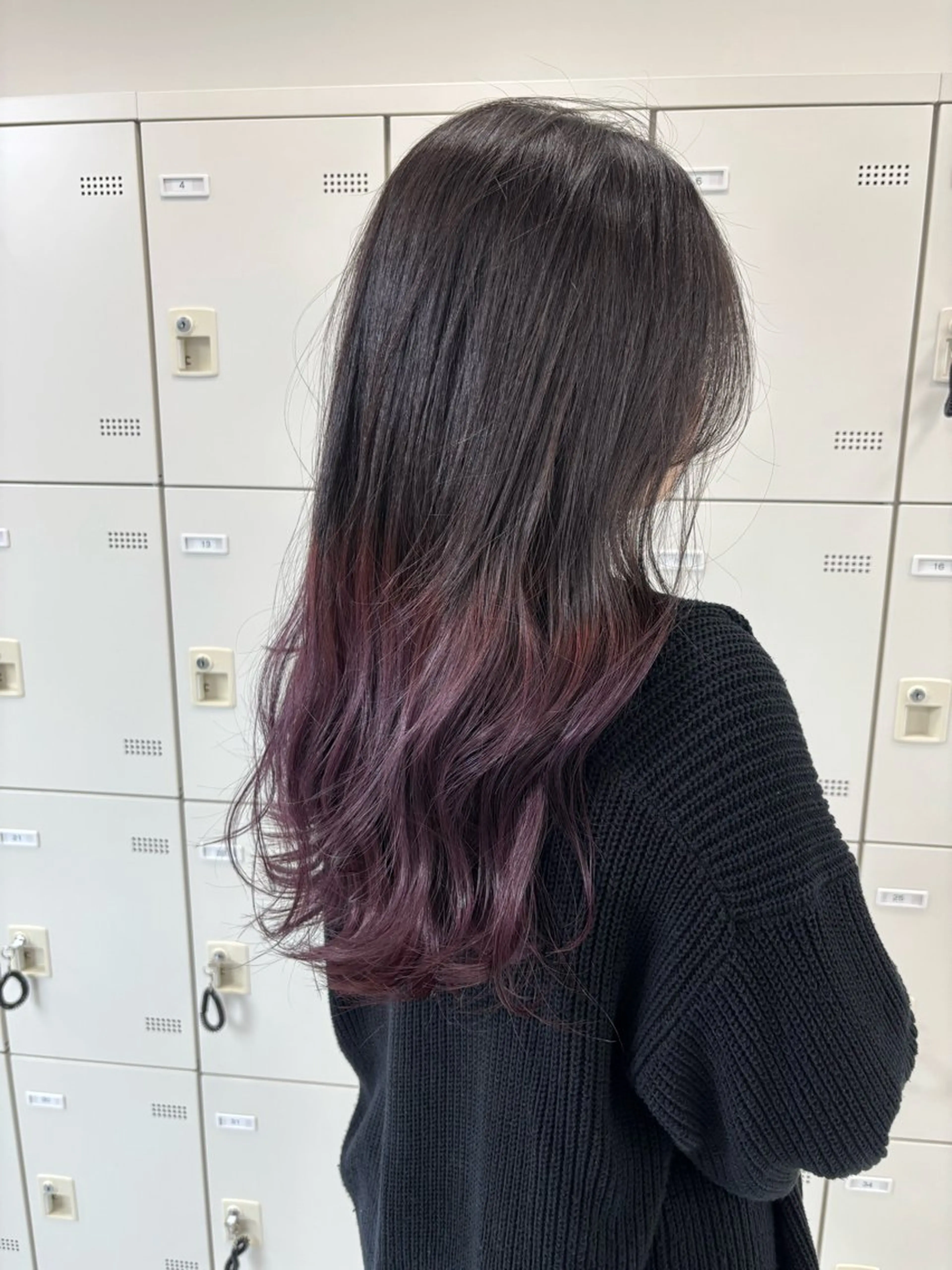 ロング カラー ヘアカラー ヘッドスパ ヘアセット 🫧韓国風透明感 ヘア🫧towaのヘアスタイル